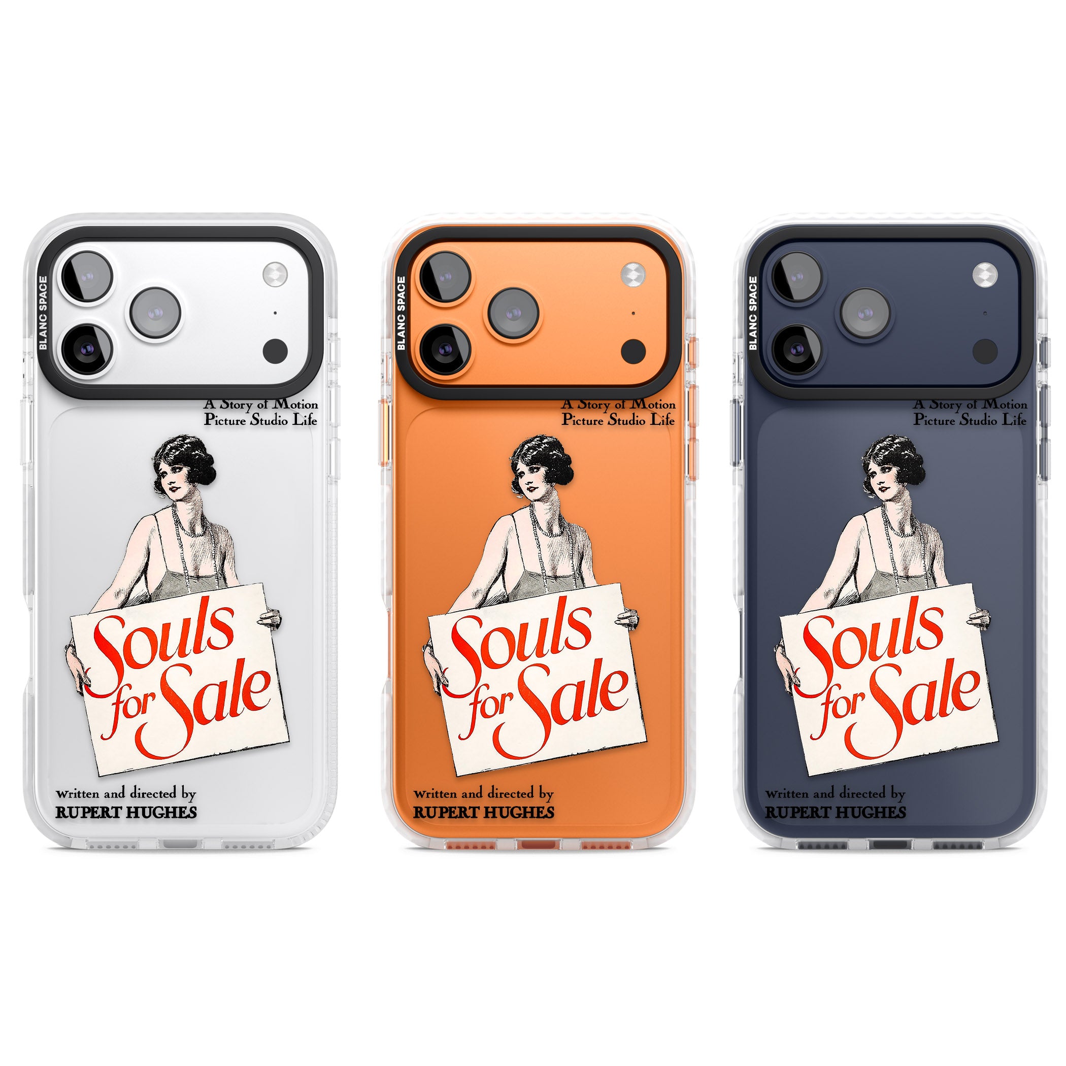 Souls For Sale Poster iPhone 17 Pro Impact Clear Phone Case APT Impact Protection