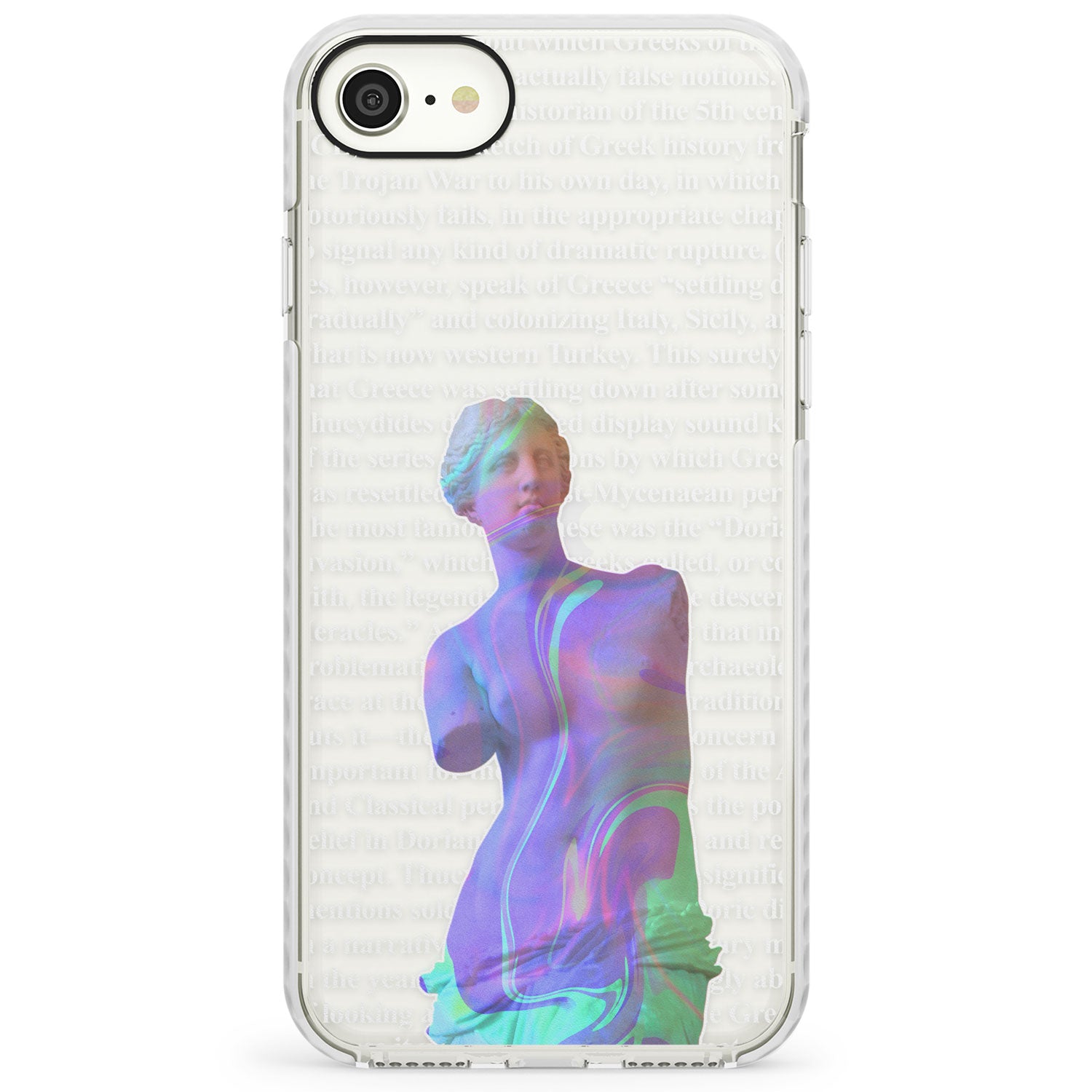 Iridescent De MiloImpact Phone Case for iPhone SE