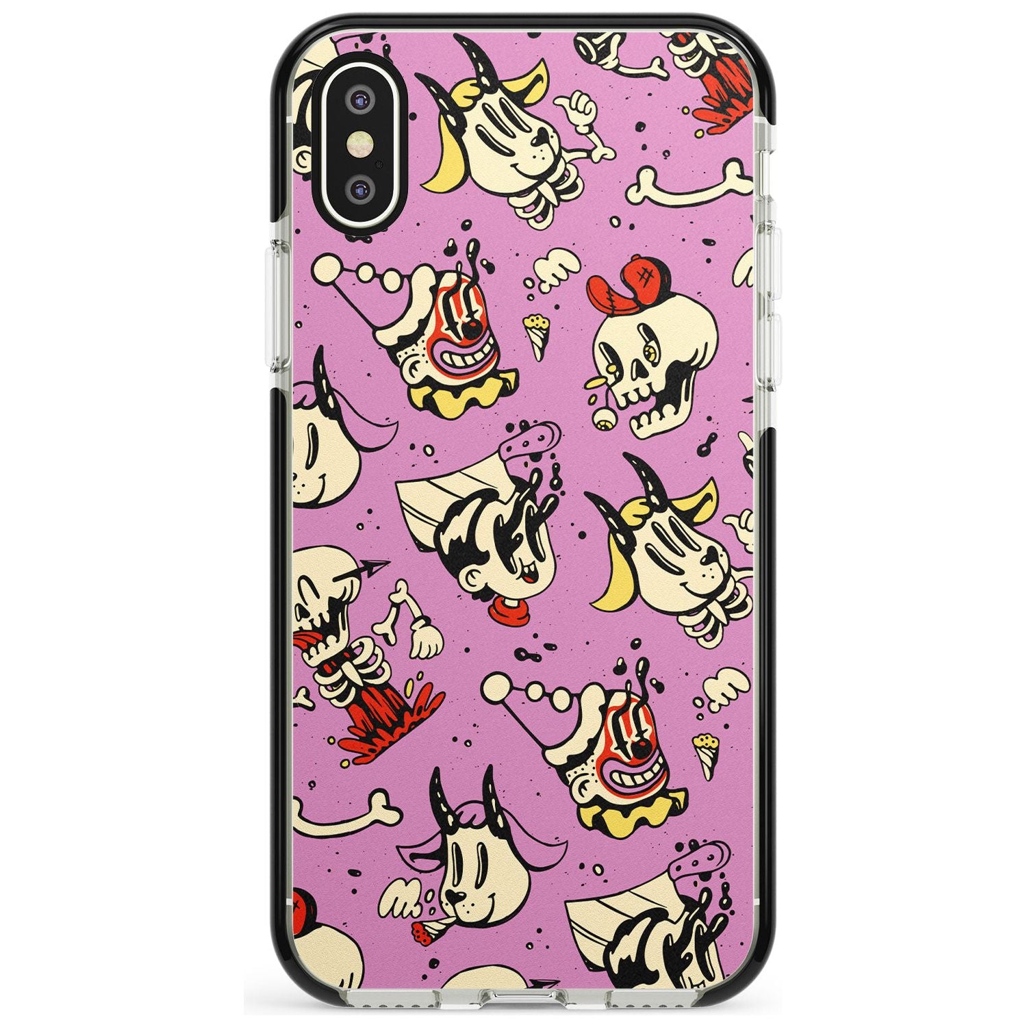 Halloween Mix Pattern Phone Case for iPhone X XS Max XR