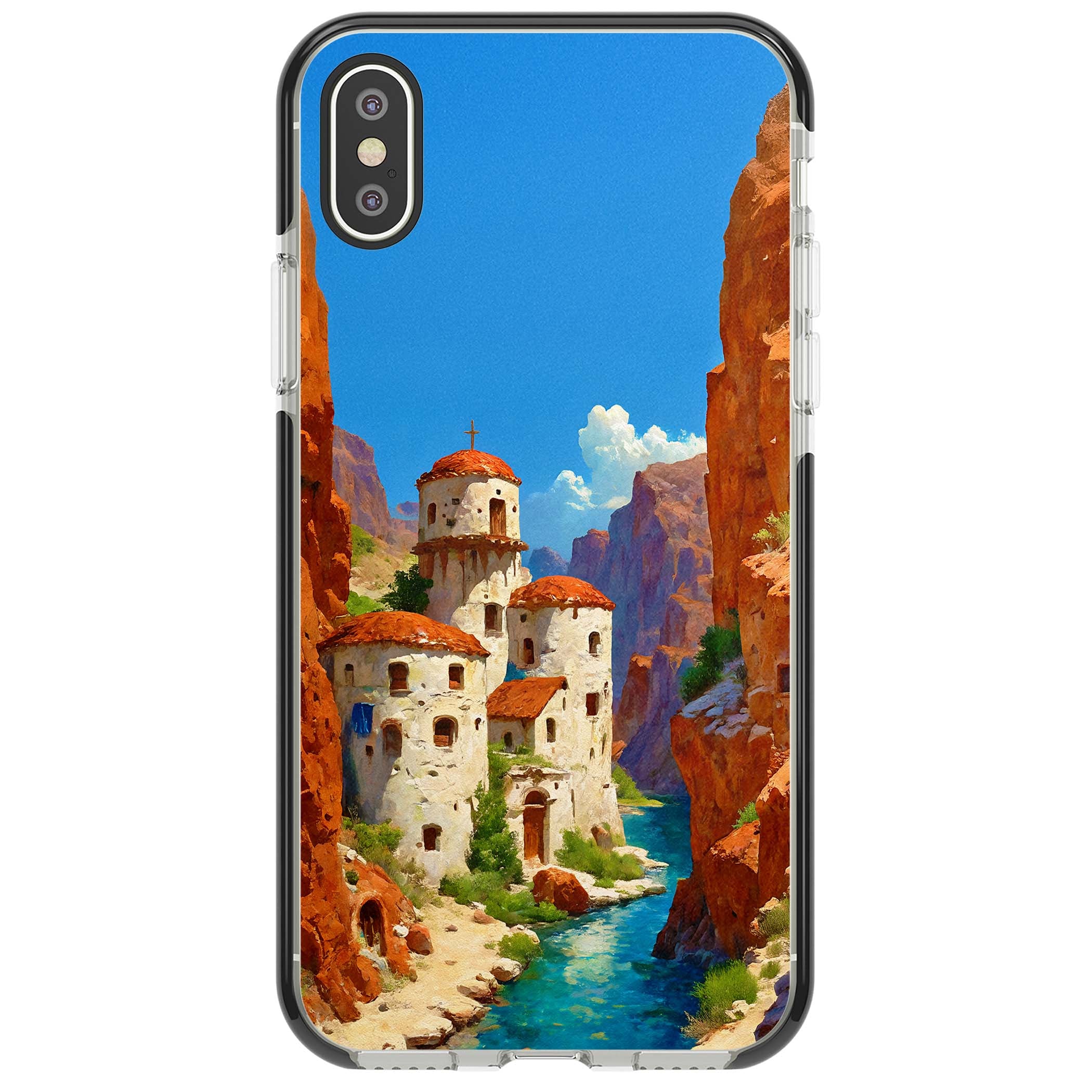 Canyon Haven for her iPhone case | Black Impact case for iPhone X, iPhone XS Max, iPhone XR