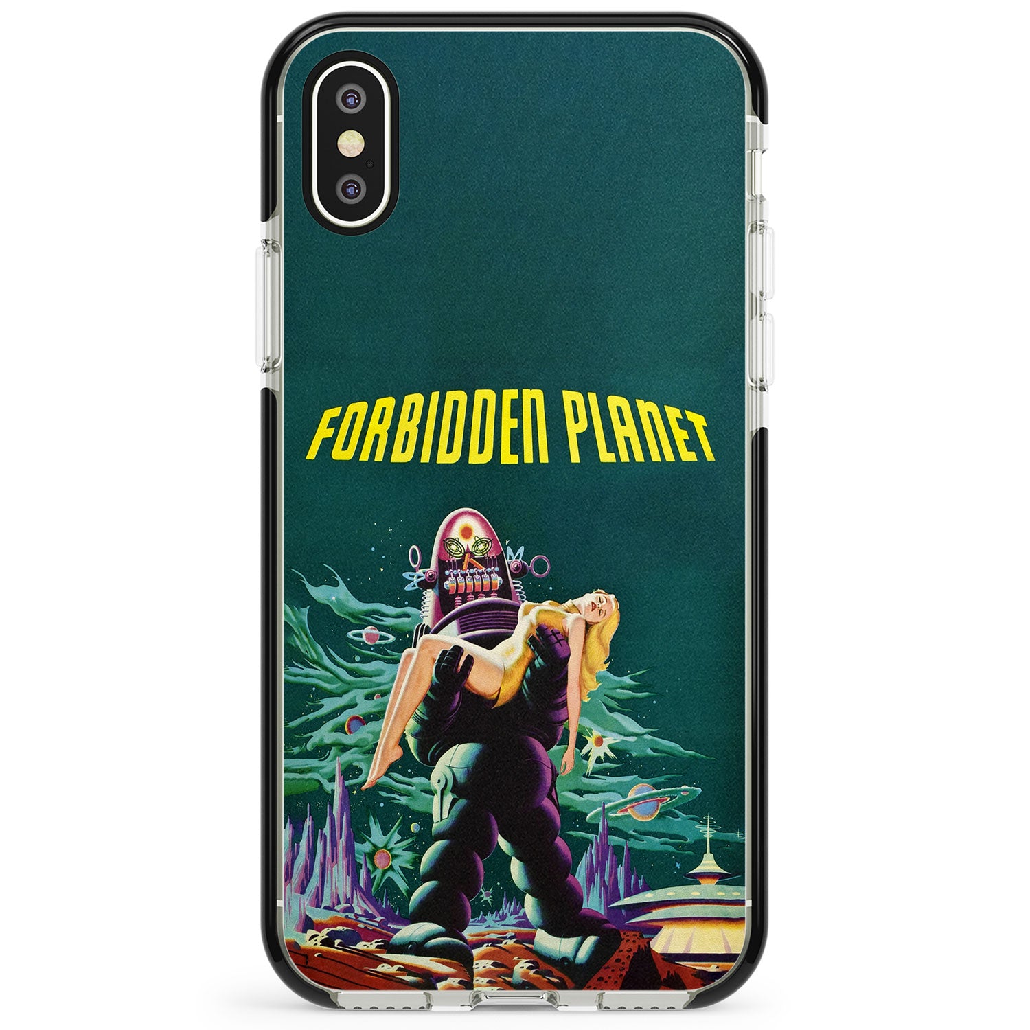 Forbidden Planet Poster Phone Case for iPhone X XS Max XR
