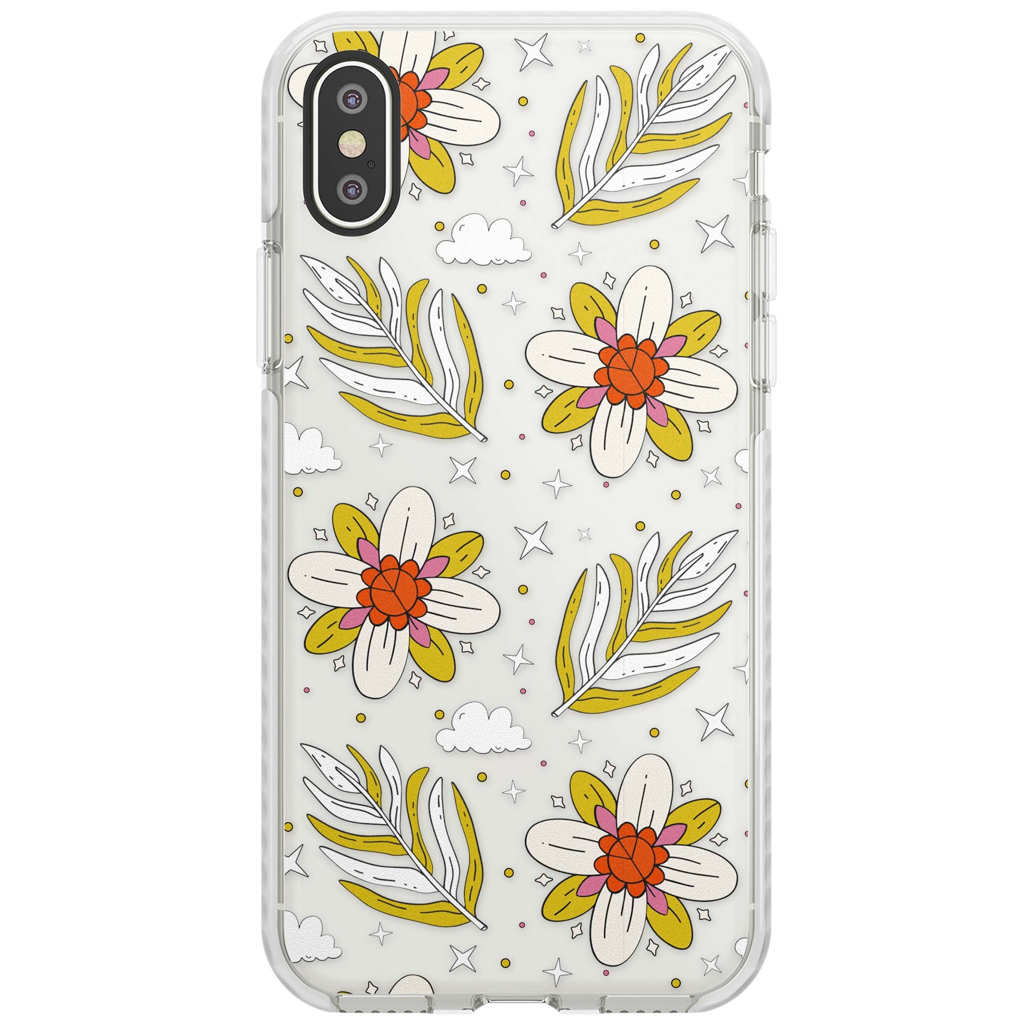 Elevate Your Phone'S Style With This Boho Celestial Sun & Eye Phone Case, Featuring A Mystical Blend Of Suns, All-Seeing Eyes, Butterflies, Stars, And