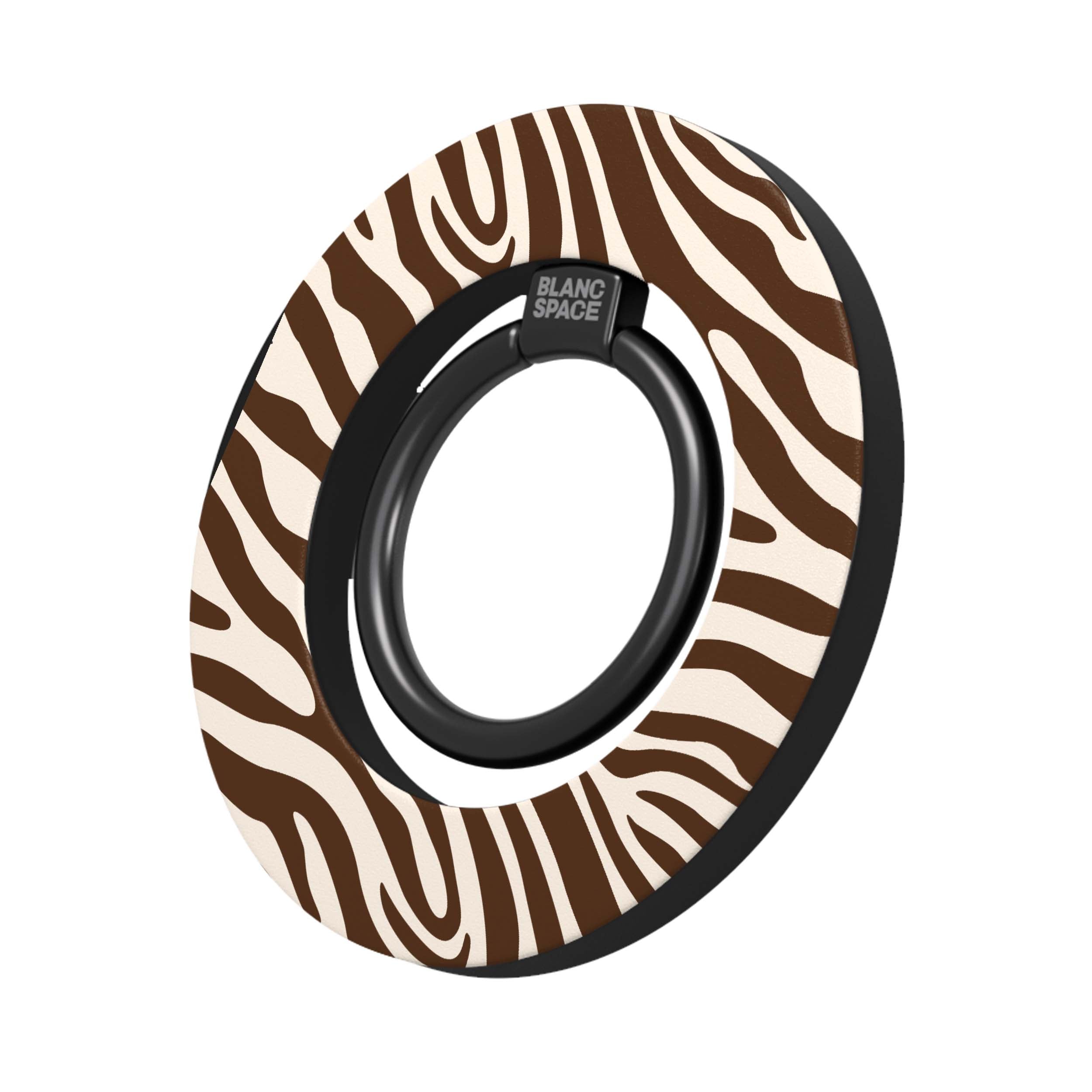 Coastal Italian Check Pattern Magsafe Grip Magsafe Grip Black