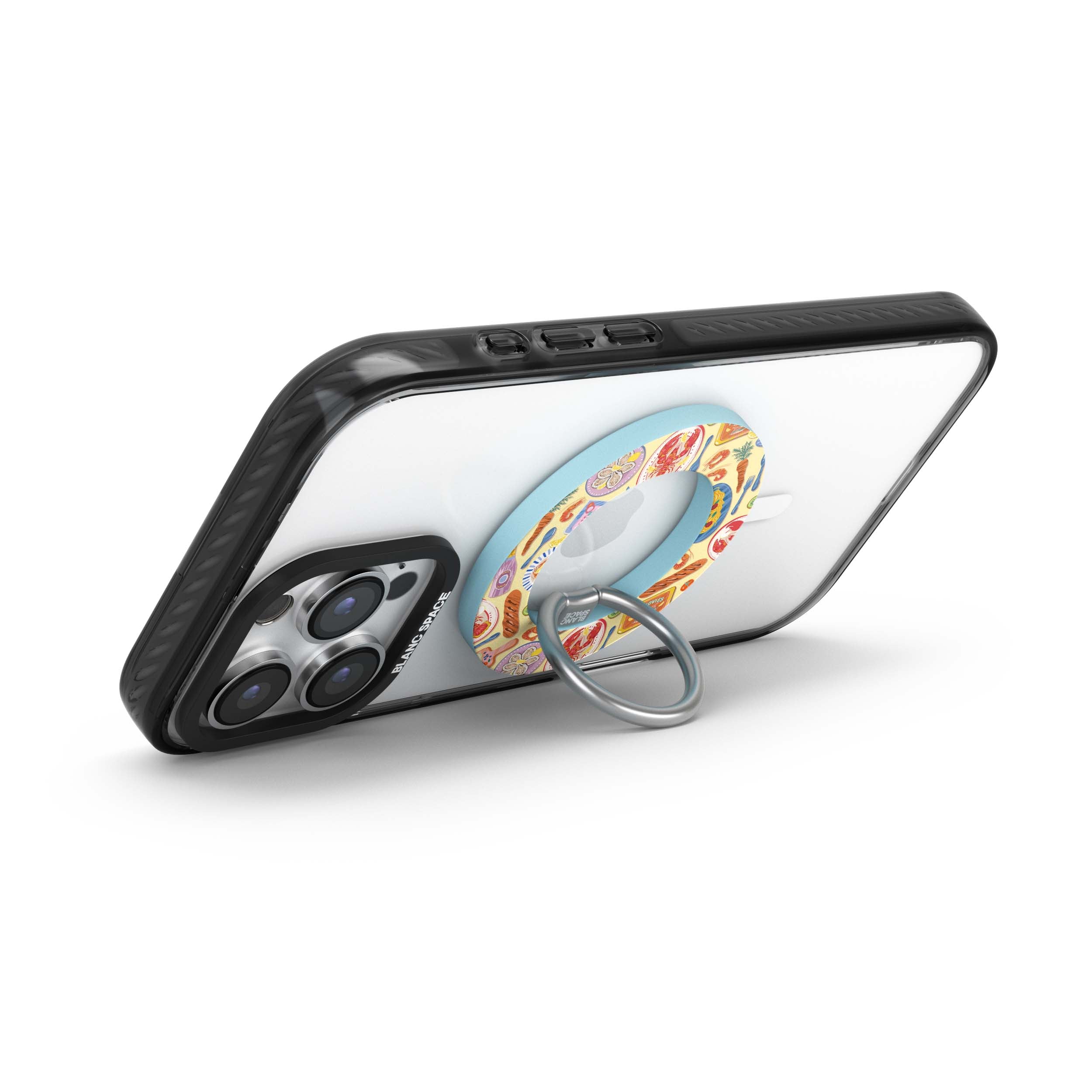 Seafood Pattern Magsafe Grip Magsafe Grip Blue