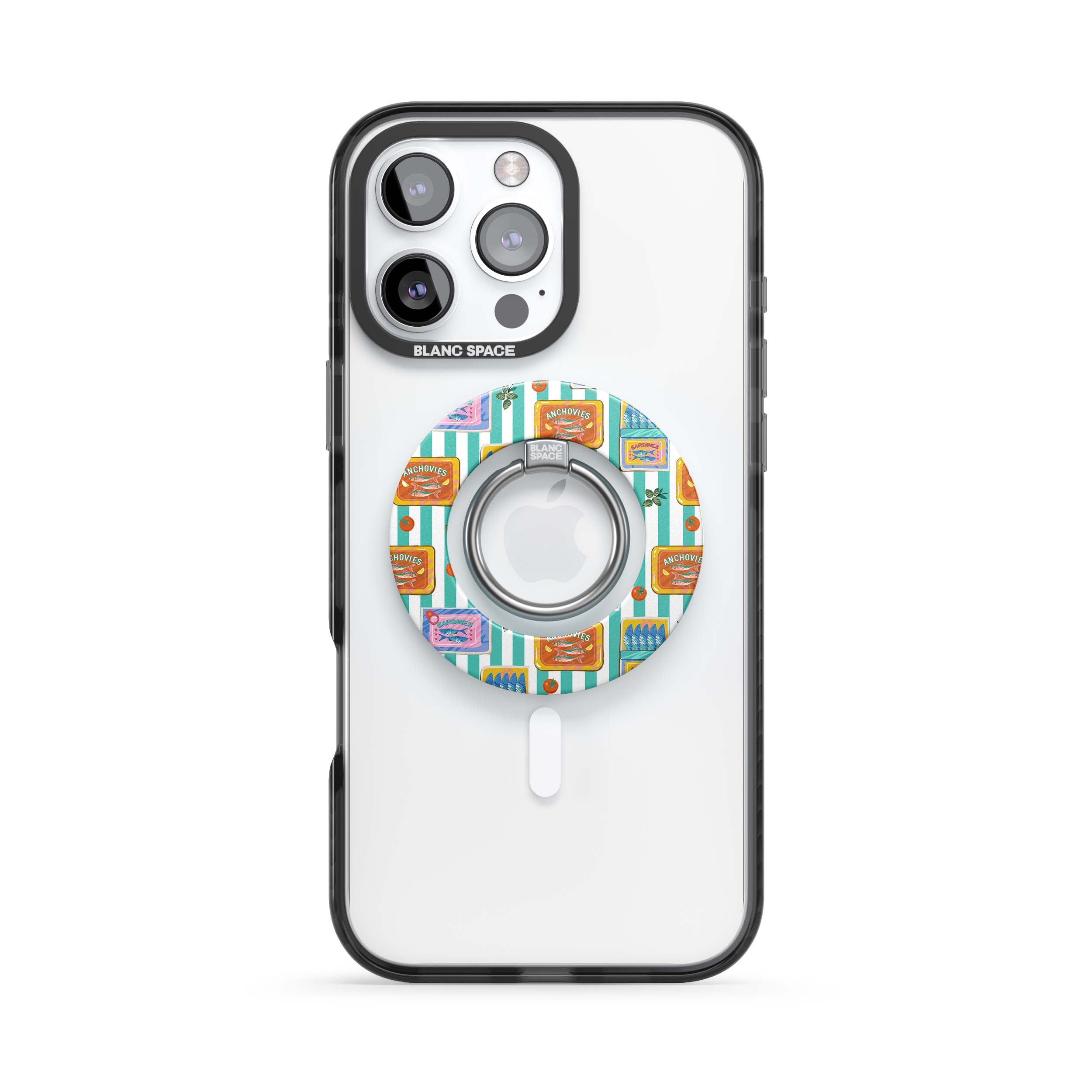 Seafood Pattern Magsafe Grip Magsafe Grip Blue