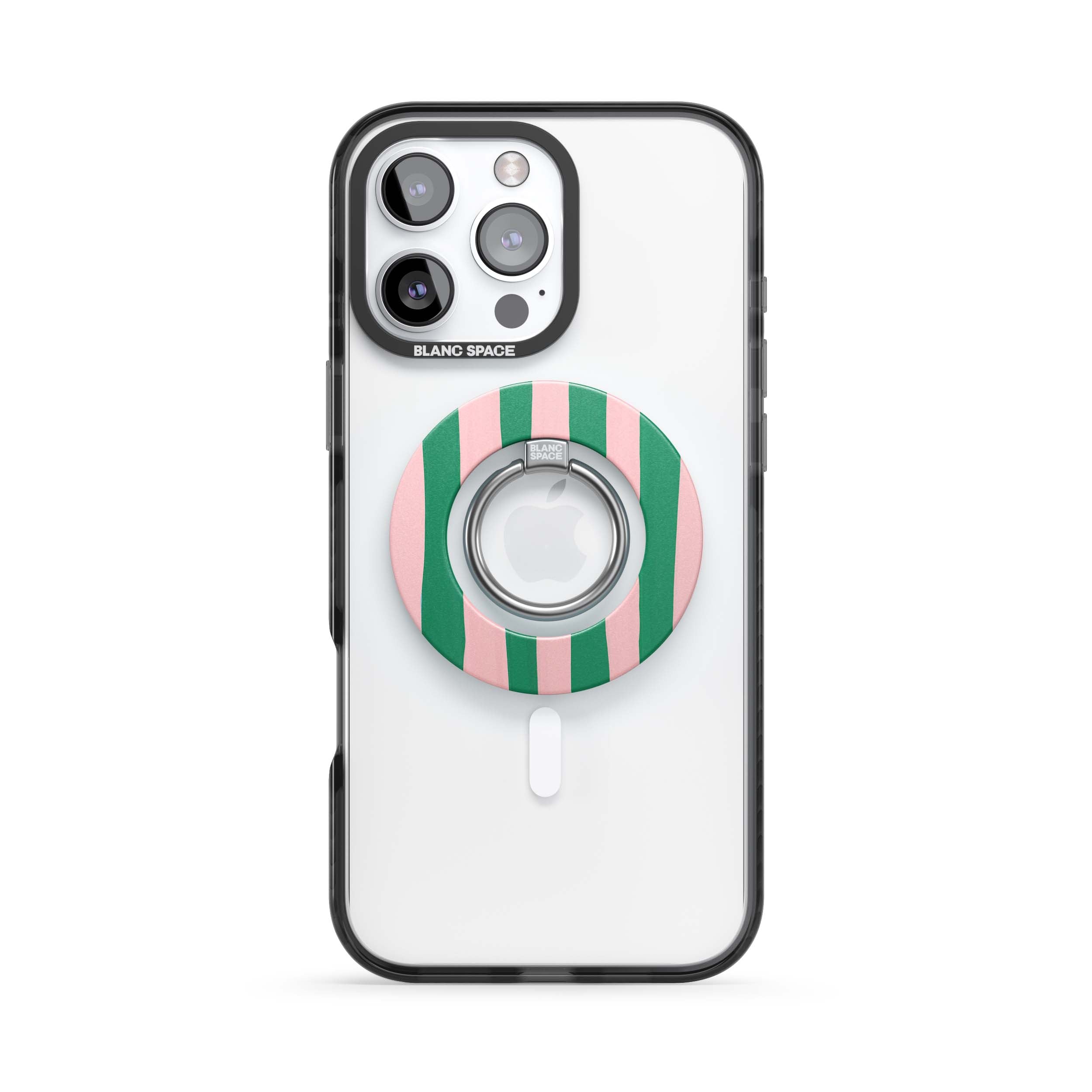 Coastal Italian Check Pattern Magsafe Grip Magsafe Grip Blue
