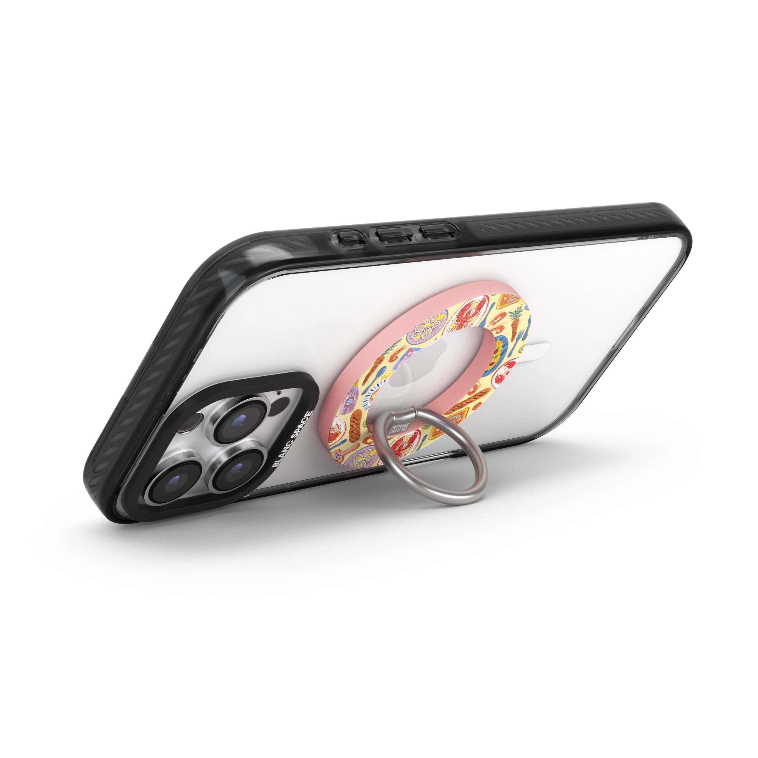 Seafood Pattern Magsafe Grip Magsafe Grip Pink