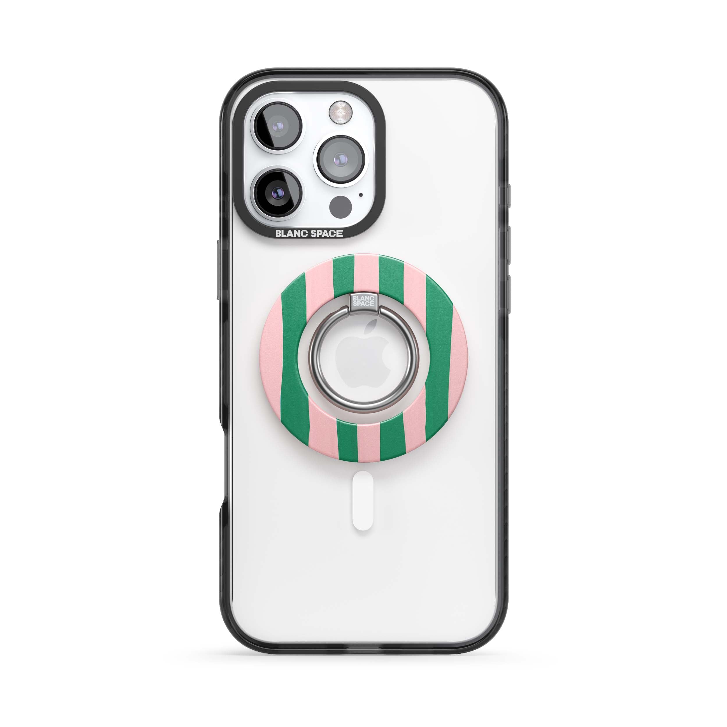 Coastal Italian Check Pattern Magsafe Grip Magsafe Grip Pink