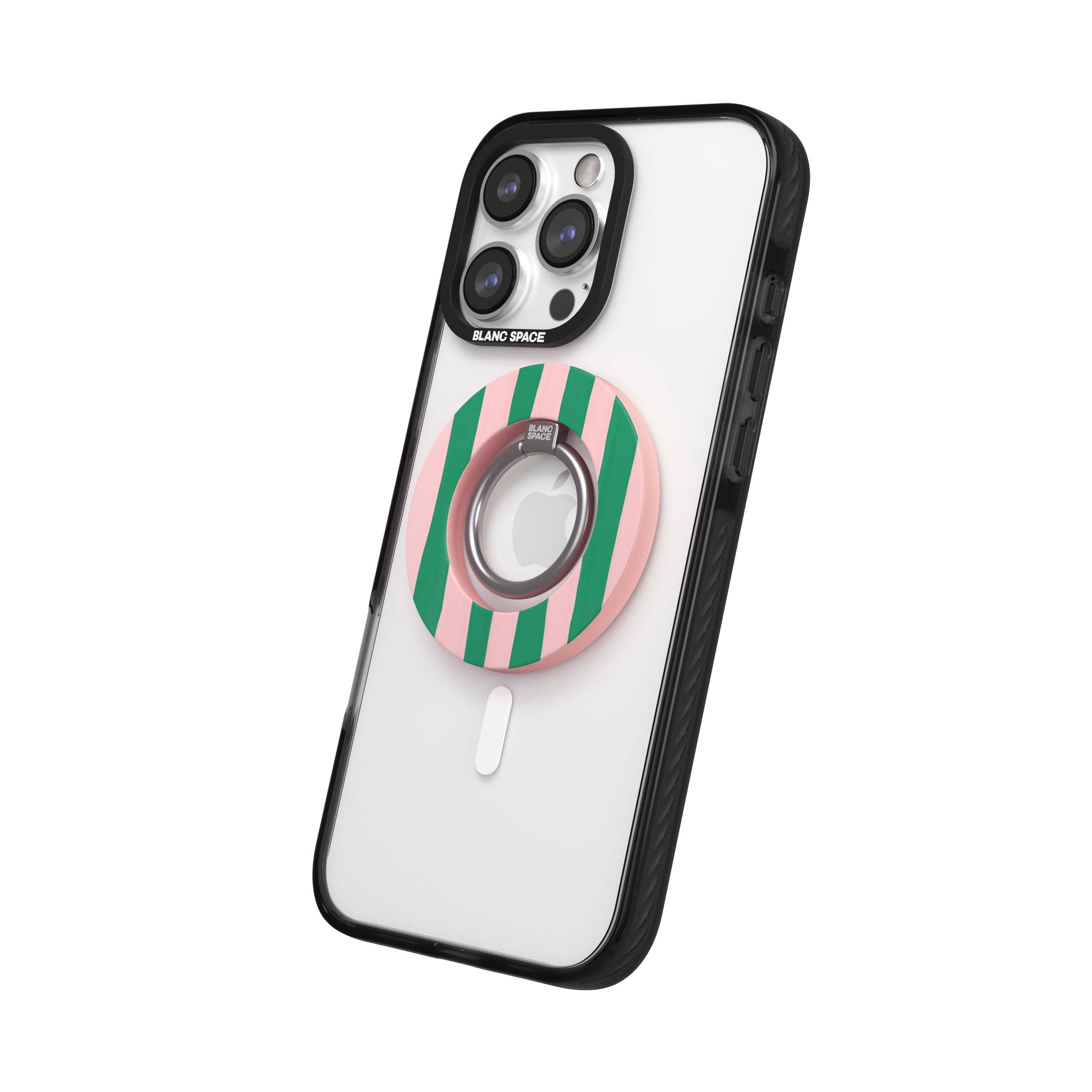 Coastal Italian Check Pattern Magsafe Grip Magsafe Grip Pink