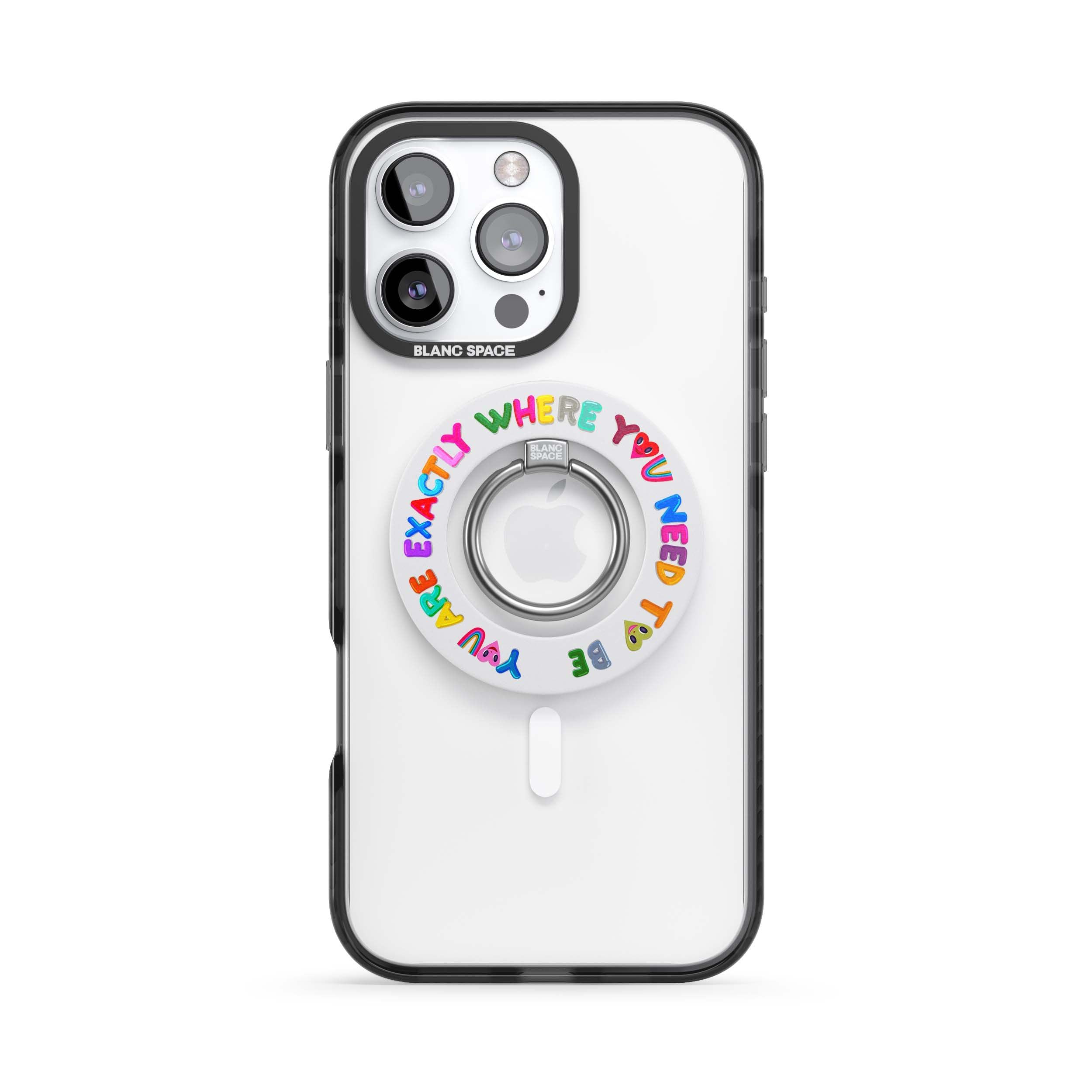 Oil Painted Hearts Magsafe Grip Magsafe Grip White