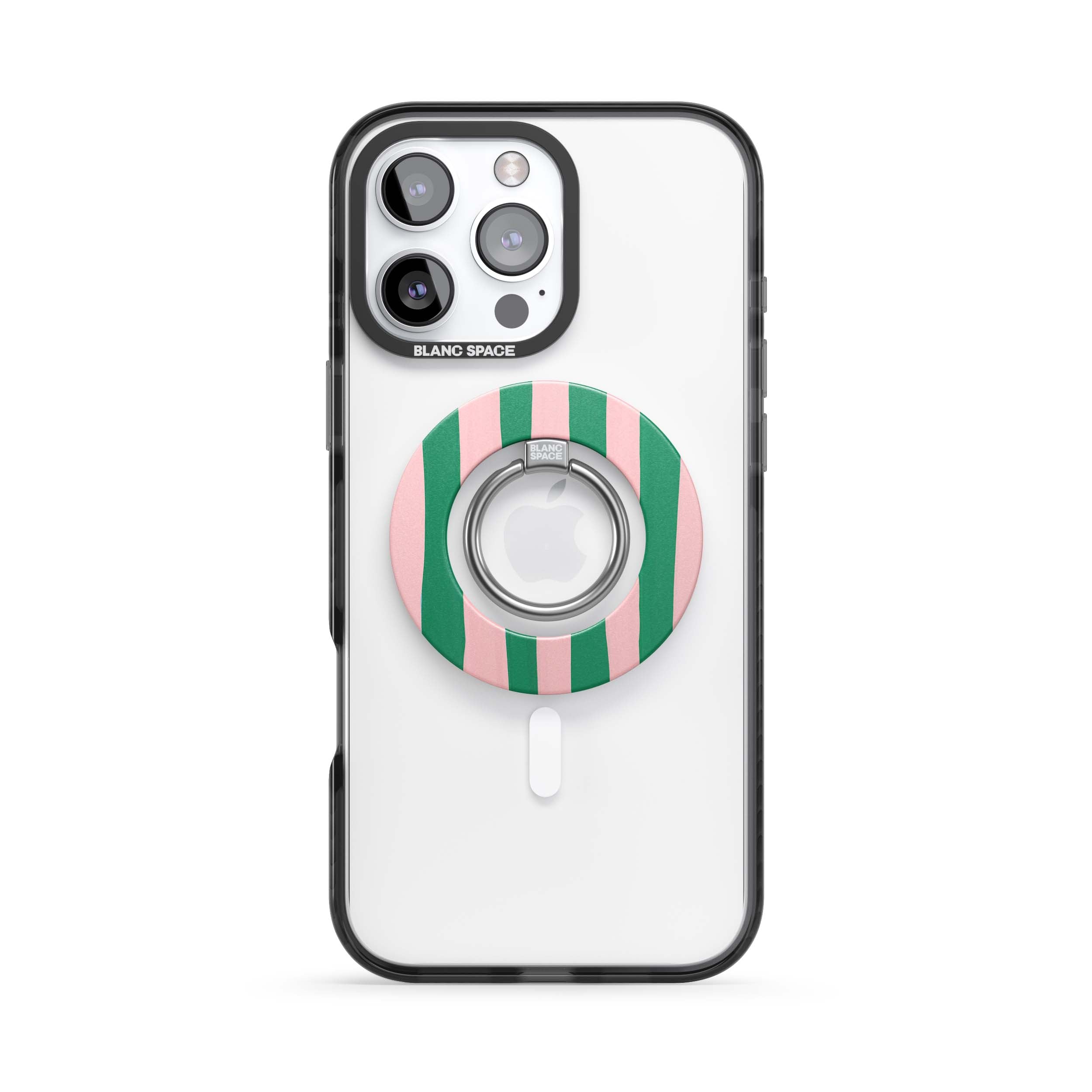 Coastal Italian Check Pattern Magsafe Grip Magsafe Grip White