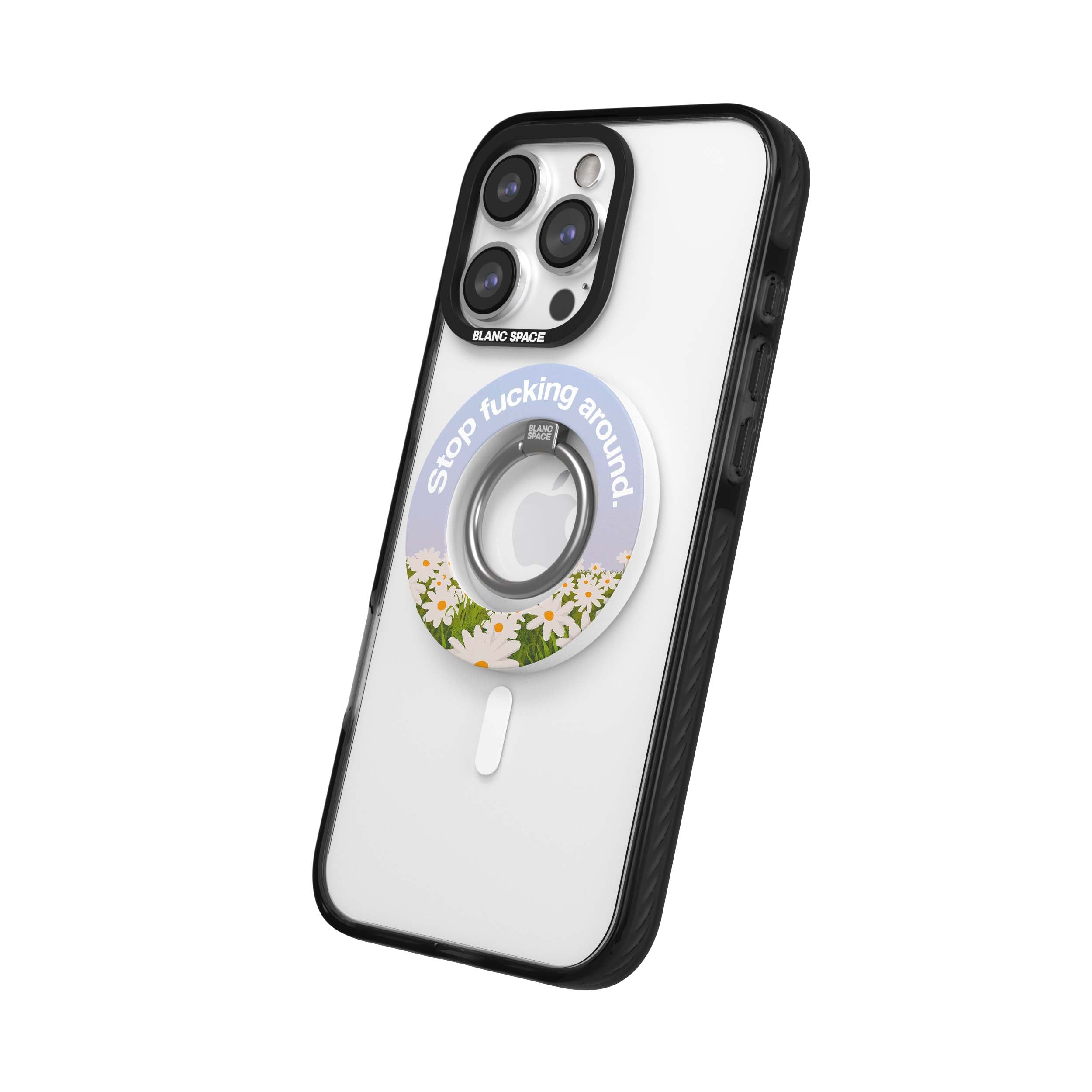 Oil Painted Hearts Magsafe Grip Magsafe Grip White