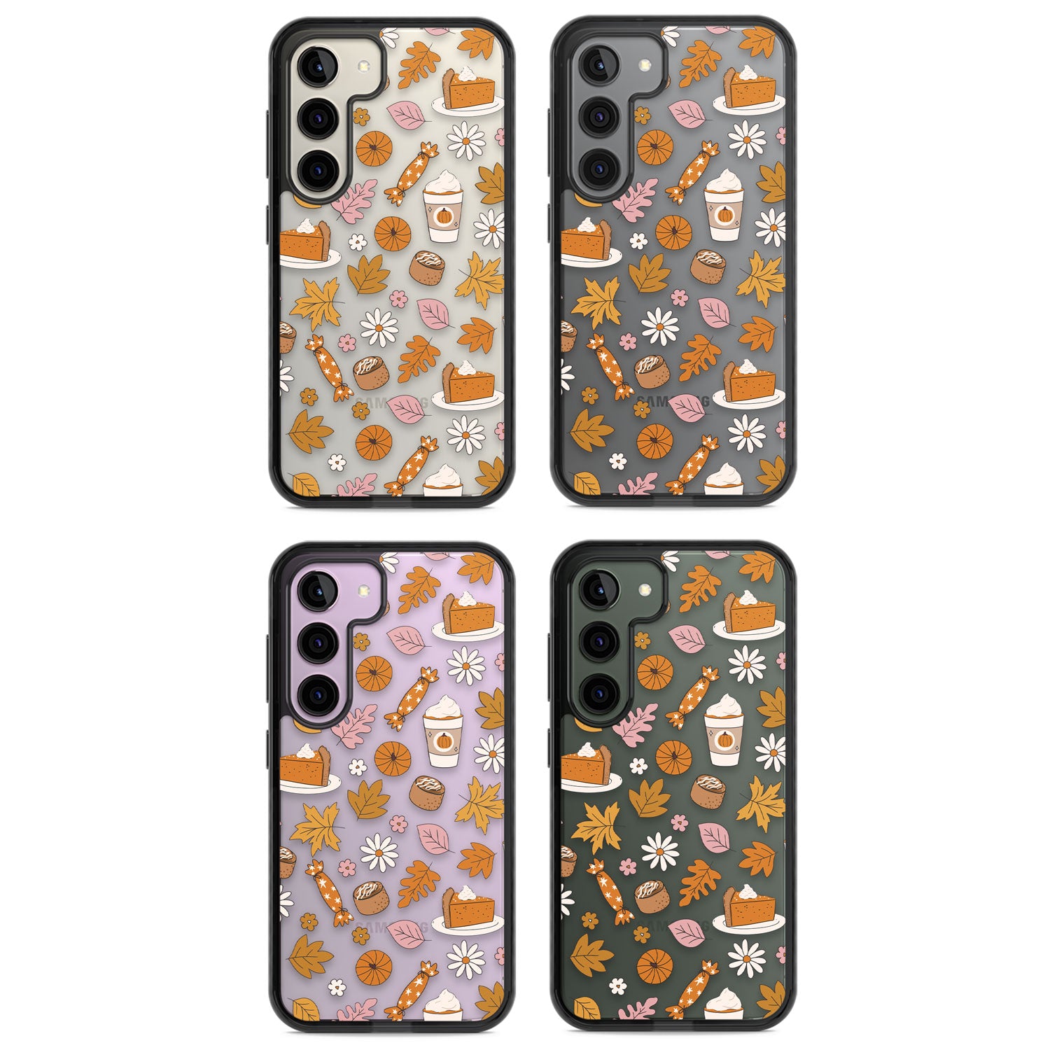 Pumpkin Spice Impact Phone Case for Samsung Galaxy S24, Samsung Galaxy S23, Samsung Galaxy S22