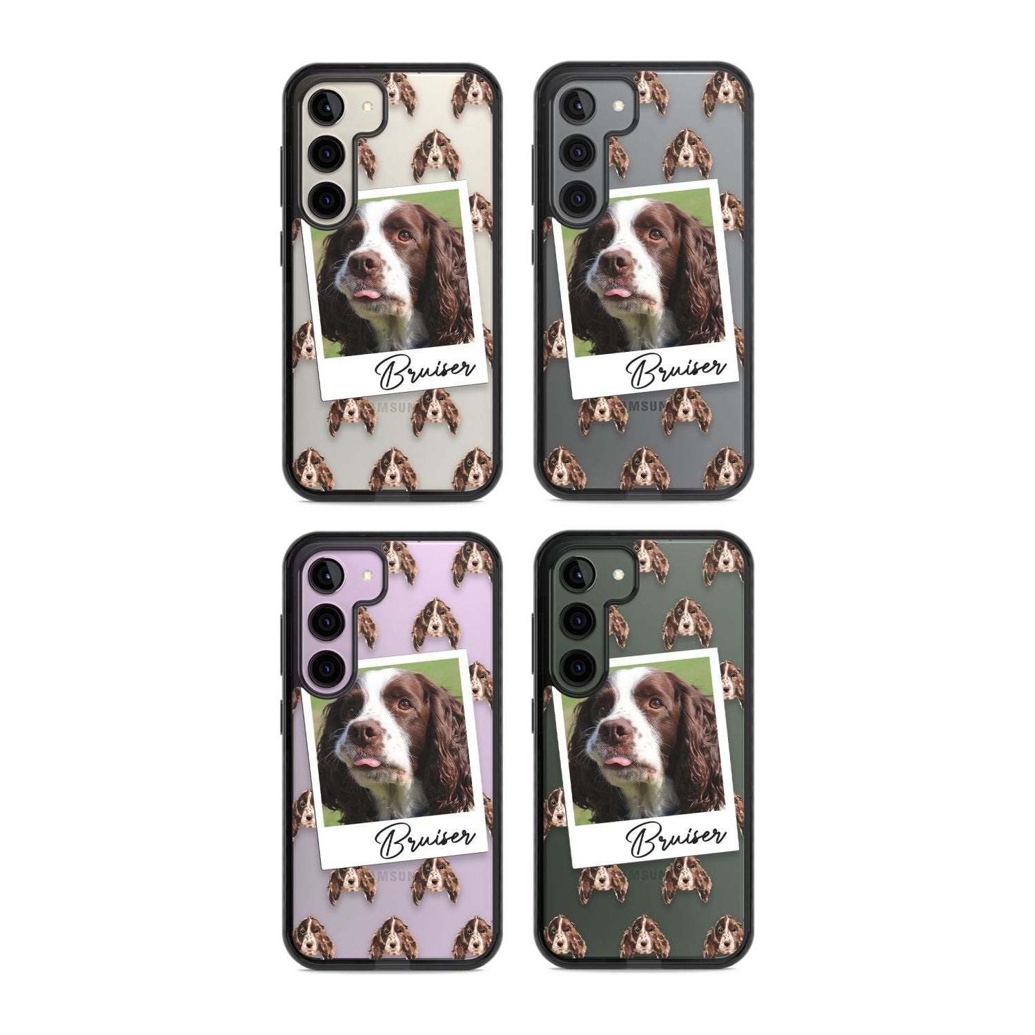Personalised Springer Spaniel - Dog Photo Custom Phone Case iPhone 15 Pro Max / Black Impact Case,iPhone 15 Plus / Black Impact Case,iPhone 15 Pro / Black Impact Case,iPhone 15 / Black Impact Case,iPhone 15 Pro Max / Impact Case,iPhone 15 Plus / Impact Case,iPhone 15 Pro / Impact Case,iPhone 15 / Impact Case,iPhone 15 Pro Max / Magsafe Black Impact Case,iPhone 15 Plus / Magsafe Black Impact Case,iPhone 15 Pro / Magsafe Black Impact Case,iPhone 15 / Magsafe Black Impact Case,iPhone 14 Pro Max / Black Impact