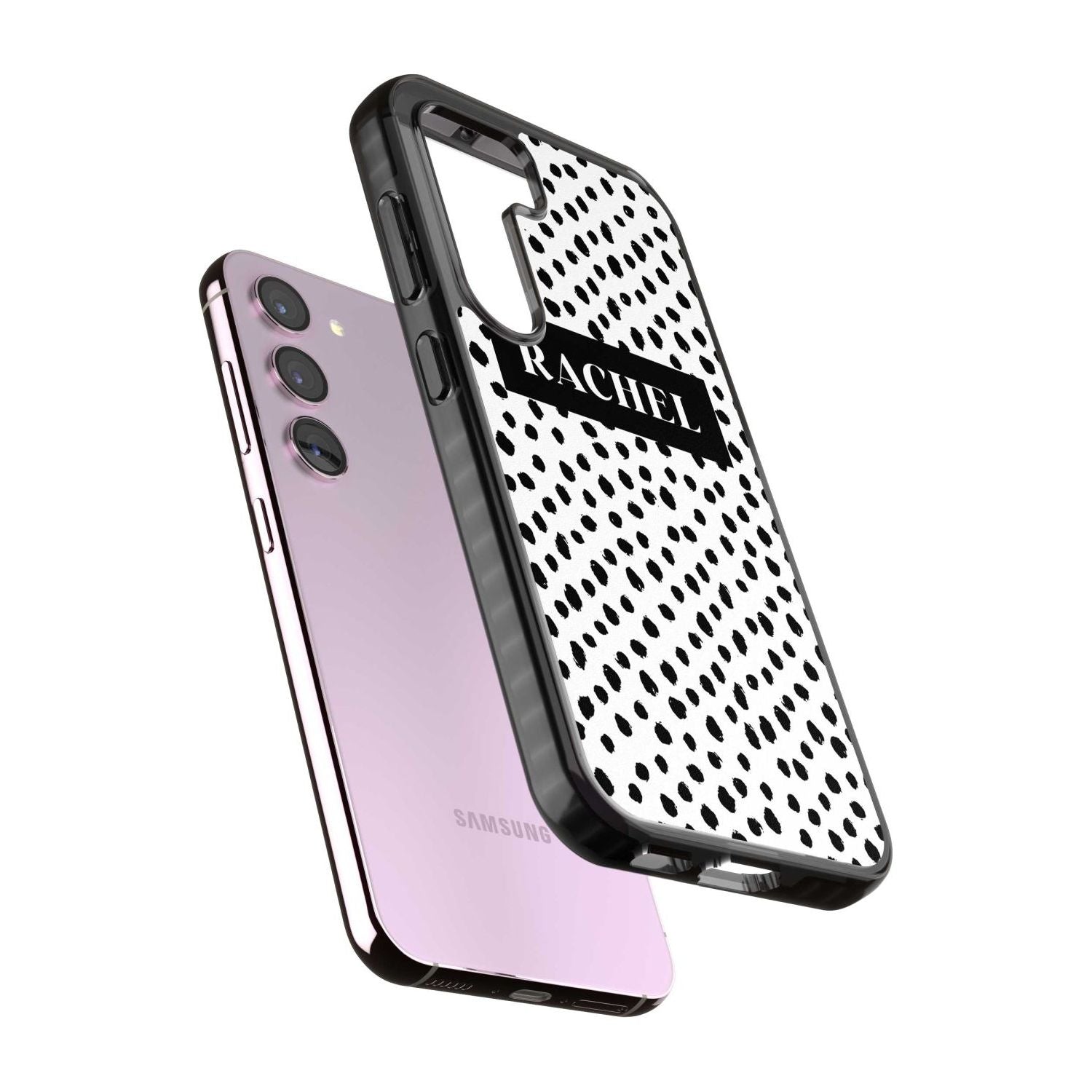Personalised Black Bar & Dots Custom Phone Case iPhone 15 Pro Max / Black Impact Case,iPhone 15 Plus / Black Impact Case,iPhone 15 Pro / Black Impact Case,iPhone 15 / Black Impact Case,iPhone 15 Pro Max / Impact Case,iPhone 15 Plus / Impact Case,iPhone 15 Pro / Impact Case,iPhone 15 / Impact Case,iPhone 15 Pro Max / Magsafe Black Impact Case,iPhone 15 Plus / Magsafe Black Impact Case,iPhone 15 Pro / Magsafe Black Impact Case,iPhone 15 / Magsafe Black Impact Case,iPhone 14 Pro Max / Black Impact Case,iPhone
