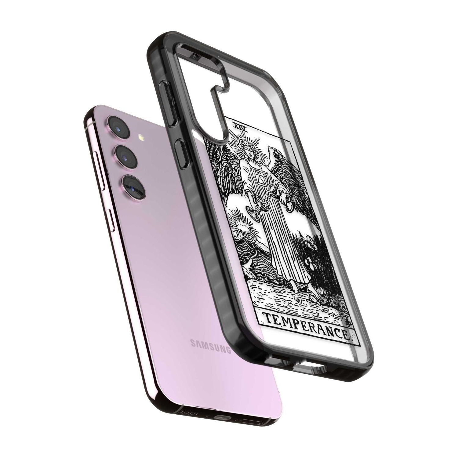 Personalised Temperance Tarot Card - Transparent Custom Phone Case iPhone 15 Pro Max / Black Impact Case,iPhone 15 Plus / Black Impact Case,iPhone 15 Pro / Black Impact Case,iPhone 15 / Black Impact Case,iPhone 15 Pro Max / Impact Case,iPhone 15 Plus / Impact Case,iPhone 15 Pro / Impact Case,iPhone 15 / Impact Case,iPhone 15 Pro Max / Magsafe Black Impact Case,iPhone 15 Plus / Magsafe Black Impact Case,iPhone 15 Pro / Magsafe Black Impact Case,iPhone 15 / Magsafe Black Impact Case,iPhone 14 Pro Max / Black