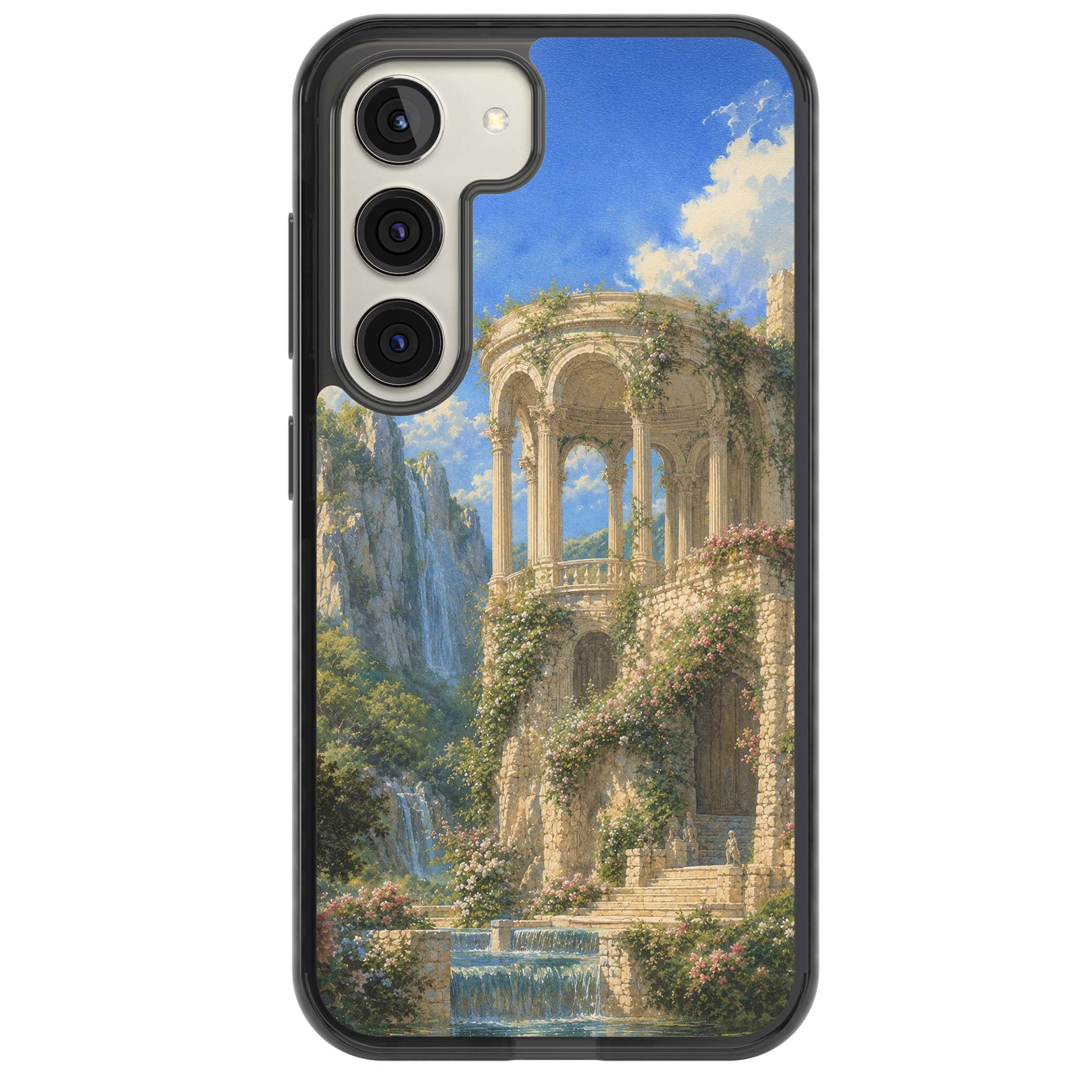 Palace Pavilion fairycore iPhone case | Black Impact case for Samsung Galaxy S24, Samsung Galaxy S23, Samsung Galaxy S22
