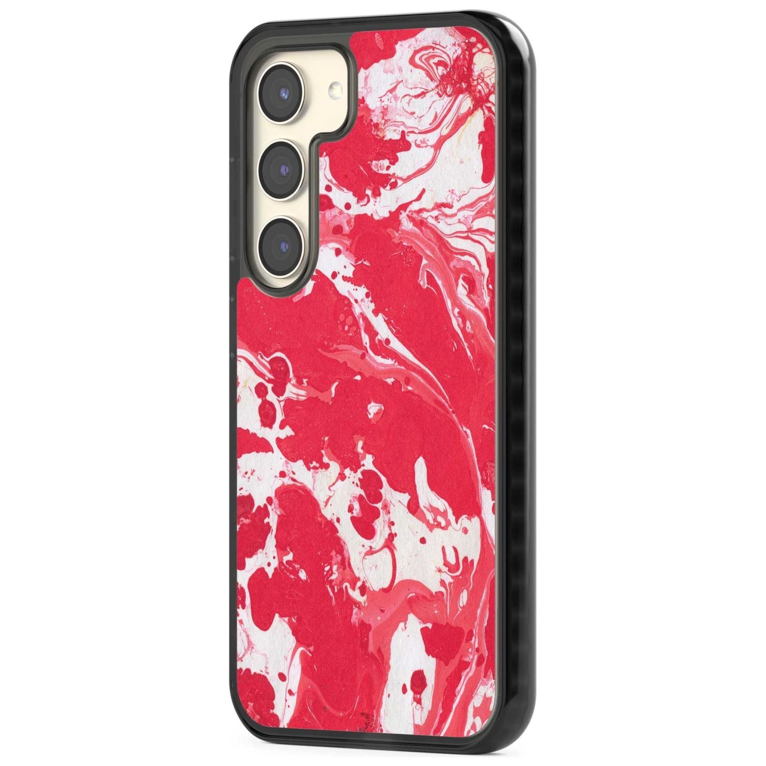Red & White Marbled