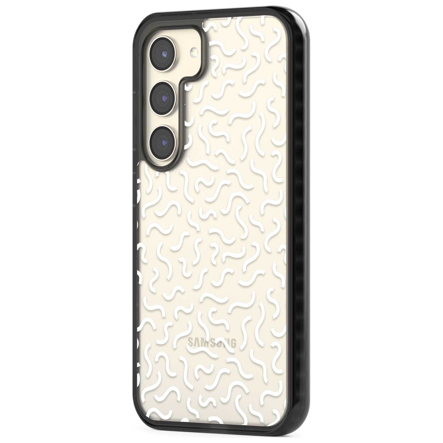Black & White Wavy Pattern
