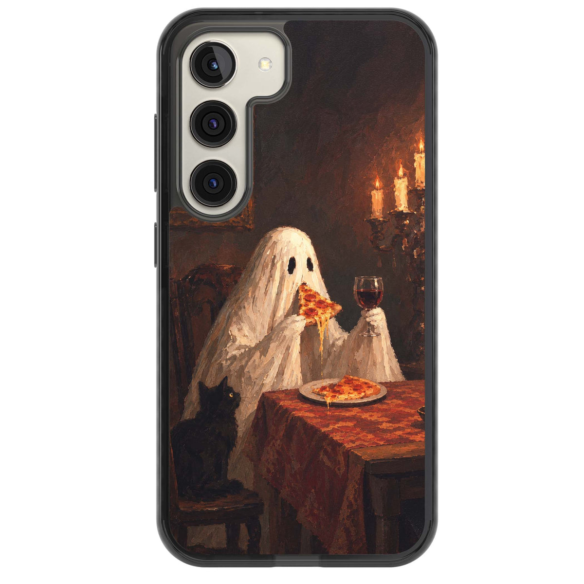 Lonely Night In art iPhone case | Black Impact case for Samsung Galaxy S24, Samsung Galaxy S23, Samsung Galaxy S22