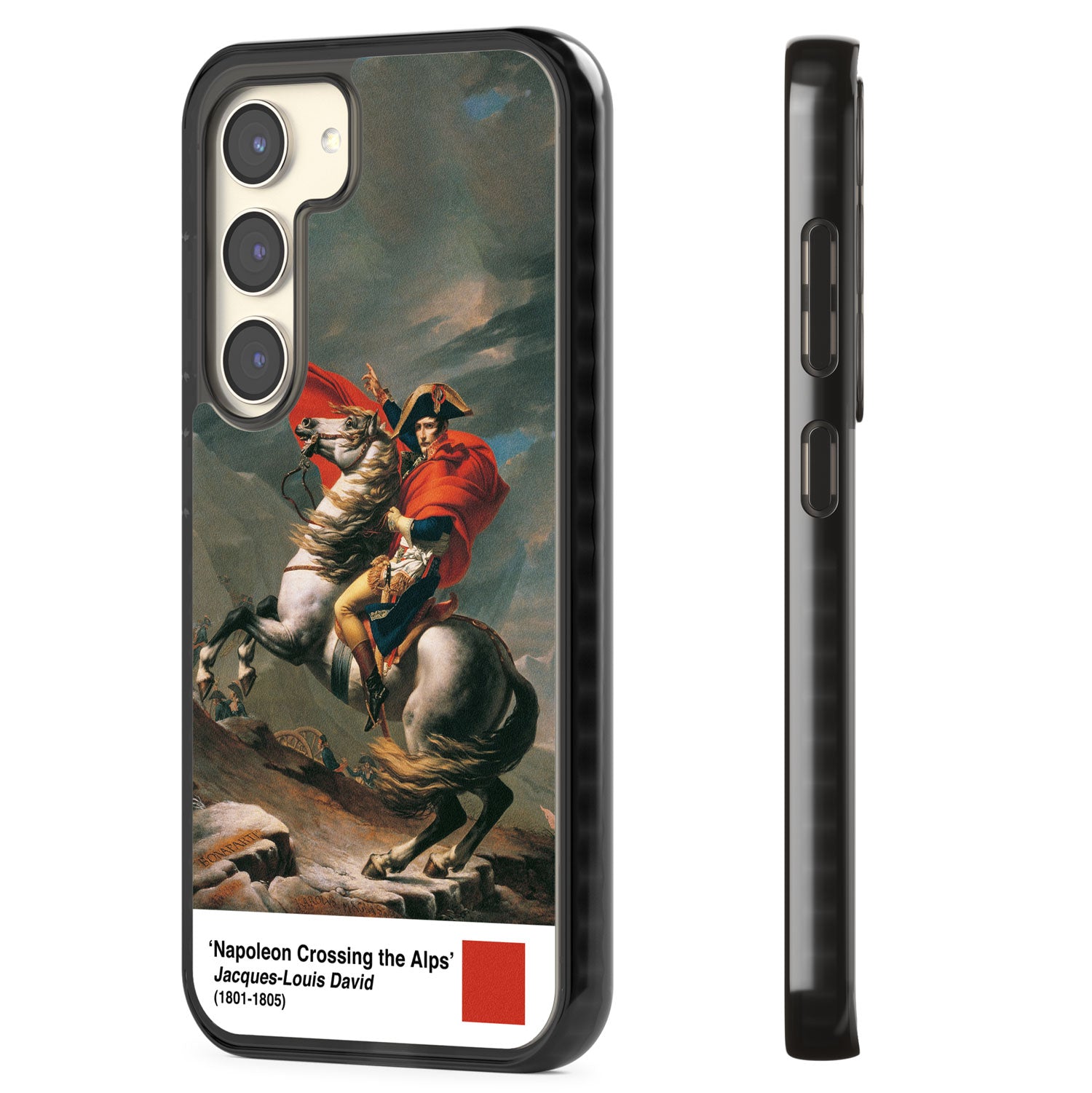 Napoleon Crossing the Alps Impact Phone Case for Samsung Galaxy S24, Samsung Galaxy S23, Samsung Galaxy S22