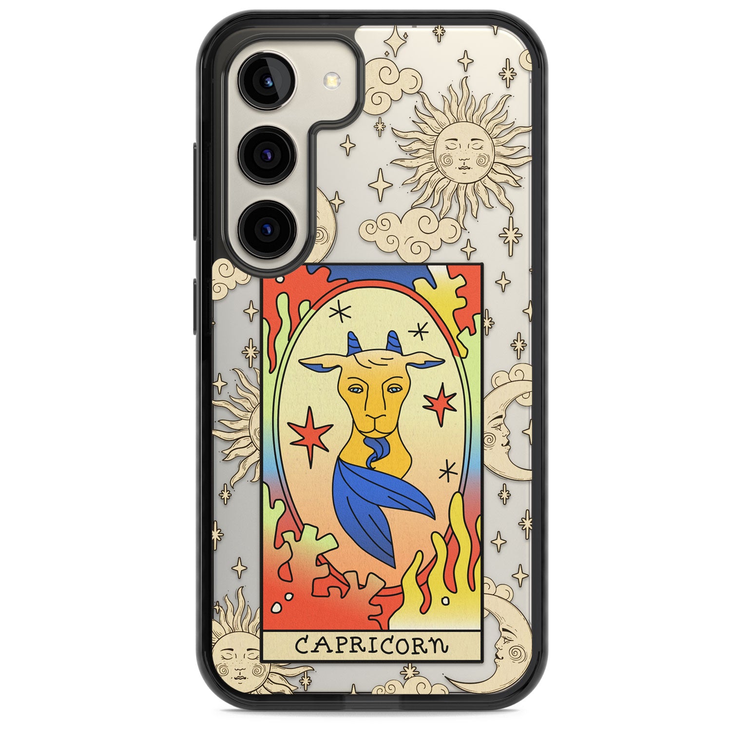 Celestial Zodiac - Capricorn Impact Phone Case for Samsung Galaxy S24, Samsung Galaxy S23, Samsung Galaxy S22