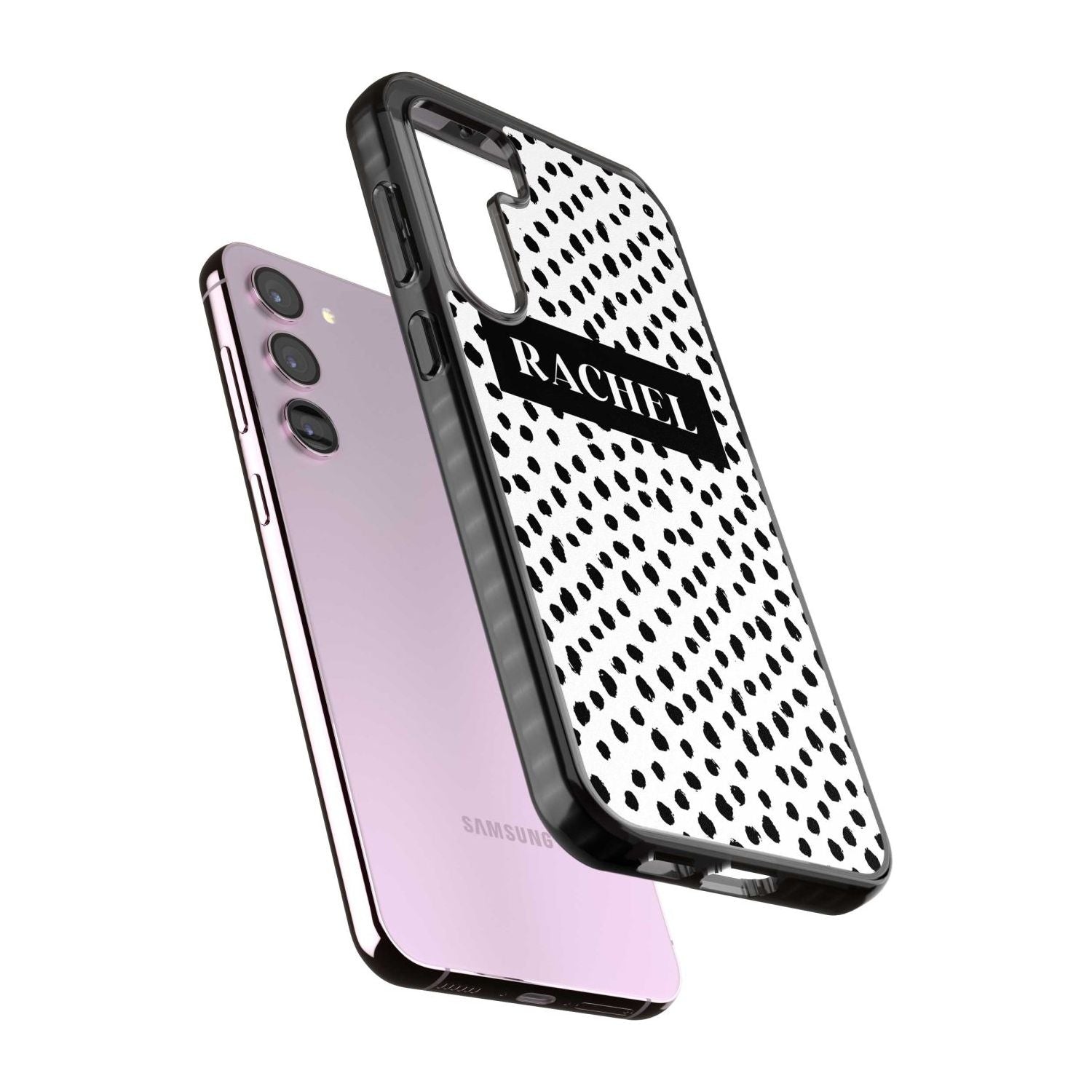 Personalised Black Bar & Dots Custom Phone Case iPhone 15 Pro Max / Black Impact Case,iPhone 15 Plus / Black Impact Case,iPhone 15 Pro / Black Impact Case,iPhone 15 / Black Impact Case,iPhone 15 Pro Max / Impact Case,iPhone 15 Plus / Impact Case,iPhone 15 Pro / Impact Case,iPhone 15 / Impact Case,iPhone 15 Pro Max / Magsafe Black Impact Case,iPhone 15 Plus / Magsafe Black Impact Case,iPhone 15 Pro / Magsafe Black Impact Case,iPhone 15 / Magsafe Black Impact Case,iPhone 14 Pro Max / Black Impact Case,iPhone