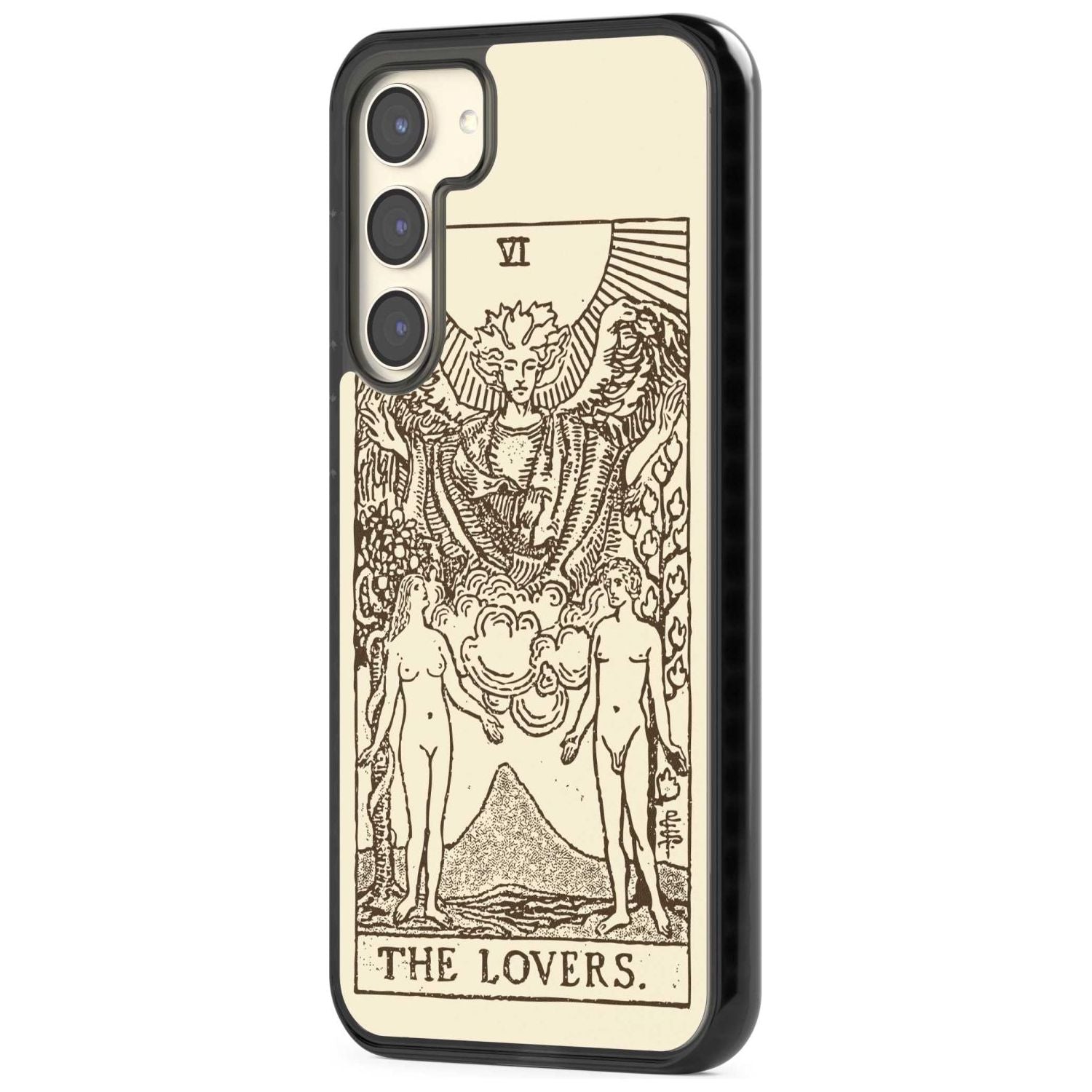 Personalised The Lovers Tarot Card - Solid Cream Custom Phone Case iPhone 15 Pro Max / Black Impact Case,iPhone 15 Plus / Black Impact Case,iPhone 15 Pro / Black Impact Case,iPhone 15 / Black Impact Case,iPhone 15 Pro Max / Impact Case,iPhone 15 Plus / Impact Case,iPhone 15 Pro / Impact Case,iPhone 15 / Impact Case,iPhone 15 Pro Max / Magsafe Black Impact Case,iPhone 15 Plus / Magsafe Black Impact Case,iPhone 15 Pro / Magsafe Black Impact Case,iPhone 15 / Magsafe Black Impact Case,iPhone 14 Pro Max / Black