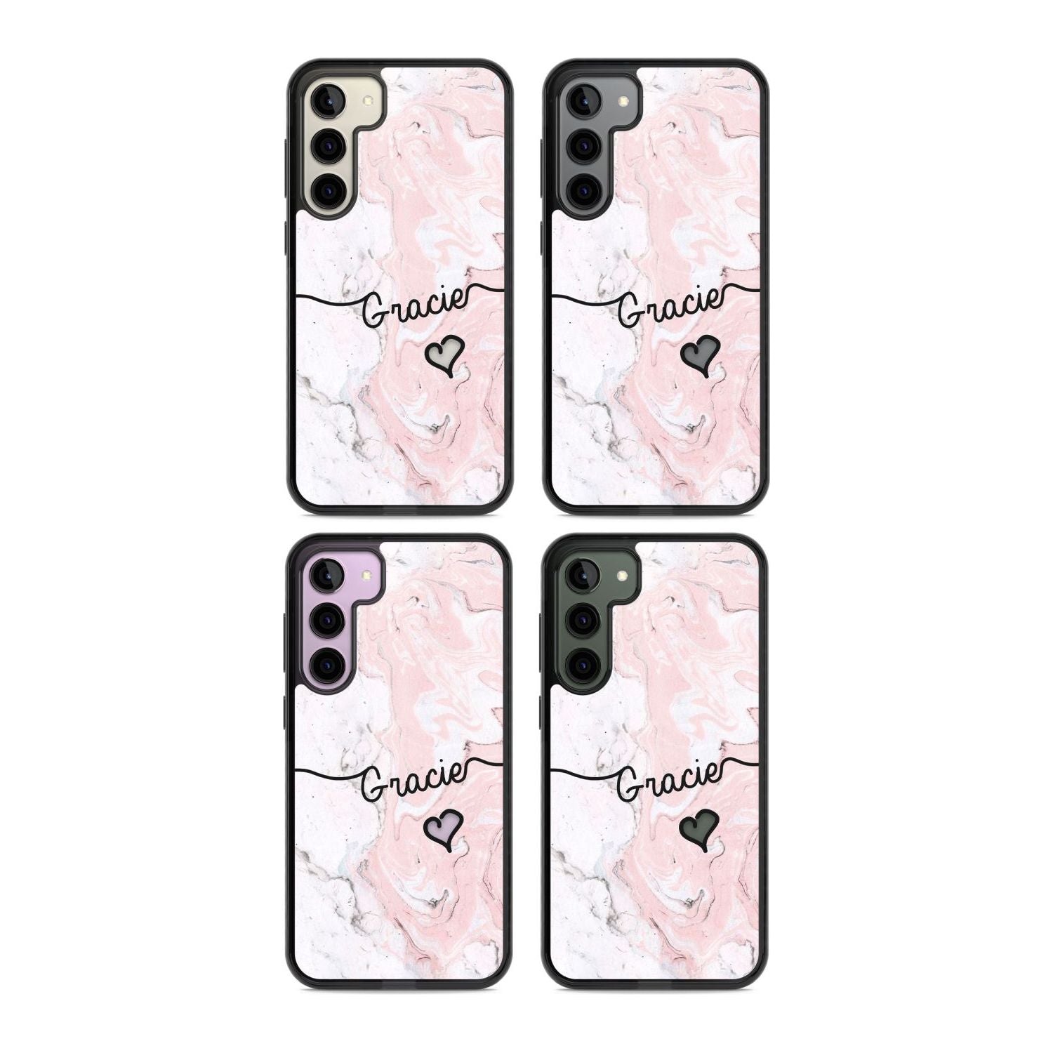 Personalised Pink Marble