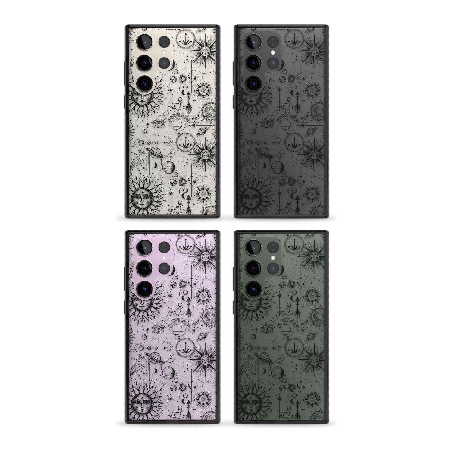 Cosmic Sun & Planets Zodiac