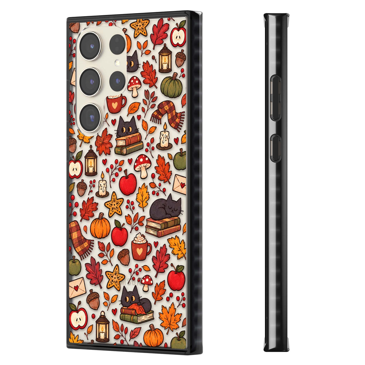 Autumn Mix iPhone case | Black Impact case for Samsung Galaxy S24 Ultra, Samsung Galaxy S23 Ultra, Samsung Galaxy S22 Ultra