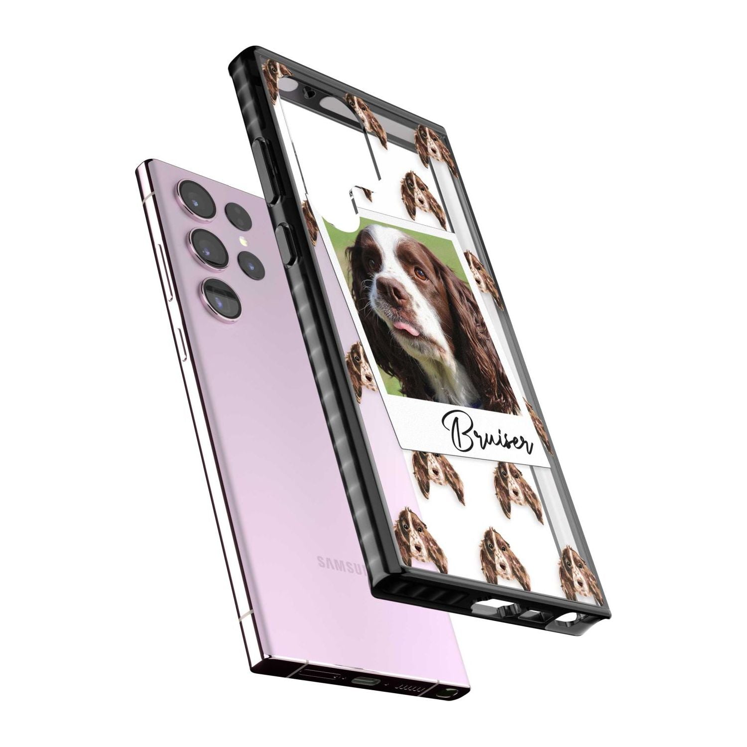 Personalised Springer Spaniel - Dog Photo Custom Phone Case iPhone 15 Pro Max / Black Impact Case,iPhone 15 Plus / Black Impact Case,iPhone 15 Pro / Black Impact Case,iPhone 15 / Black Impact Case,iPhone 15 Pro Max / Impact Case,iPhone 15 Plus / Impact Case,iPhone 15 Pro / Impact Case,iPhone 15 / Impact Case,iPhone 15 Pro Max / Magsafe Black Impact Case,iPhone 15 Plus / Magsafe Black Impact Case,iPhone 15 Pro / Magsafe Black Impact Case,iPhone 15 / Magsafe Black Impact Case,iPhone 14 Pro Max / Black Impact