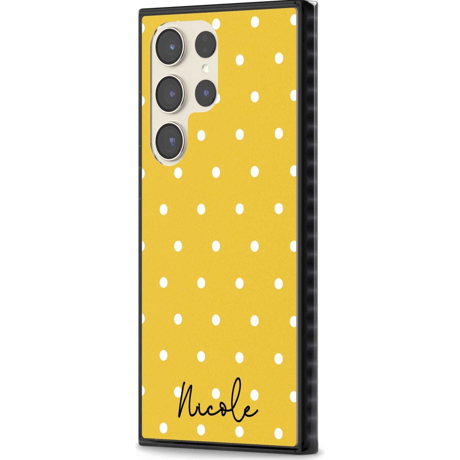 Personalised Yellow Polka Dot Custom Phone Case iPhone 15 Pro Max / Black Impact Case,iPhone 15 Plus / Black Impact Case,iPhone 15 Pro / Black Impact Case,iPhone 15 / Black Impact Case,iPhone 15 Pro Max / Impact Case,iPhone 15 Plus / Impact Case,iPhone 15 Pro / Impact Case,iPhone 15 / Impact Case,iPhone 15 Pro Max / Magsafe Black Impact Case,iPhone 15 Plus / Magsafe Black Impact Case,iPhone 15 Pro / Magsafe Black Impact Case,iPhone 15 / Magsafe Black Impact Case,iPhone 14 Pro Max / Black Impact Case,iPhone