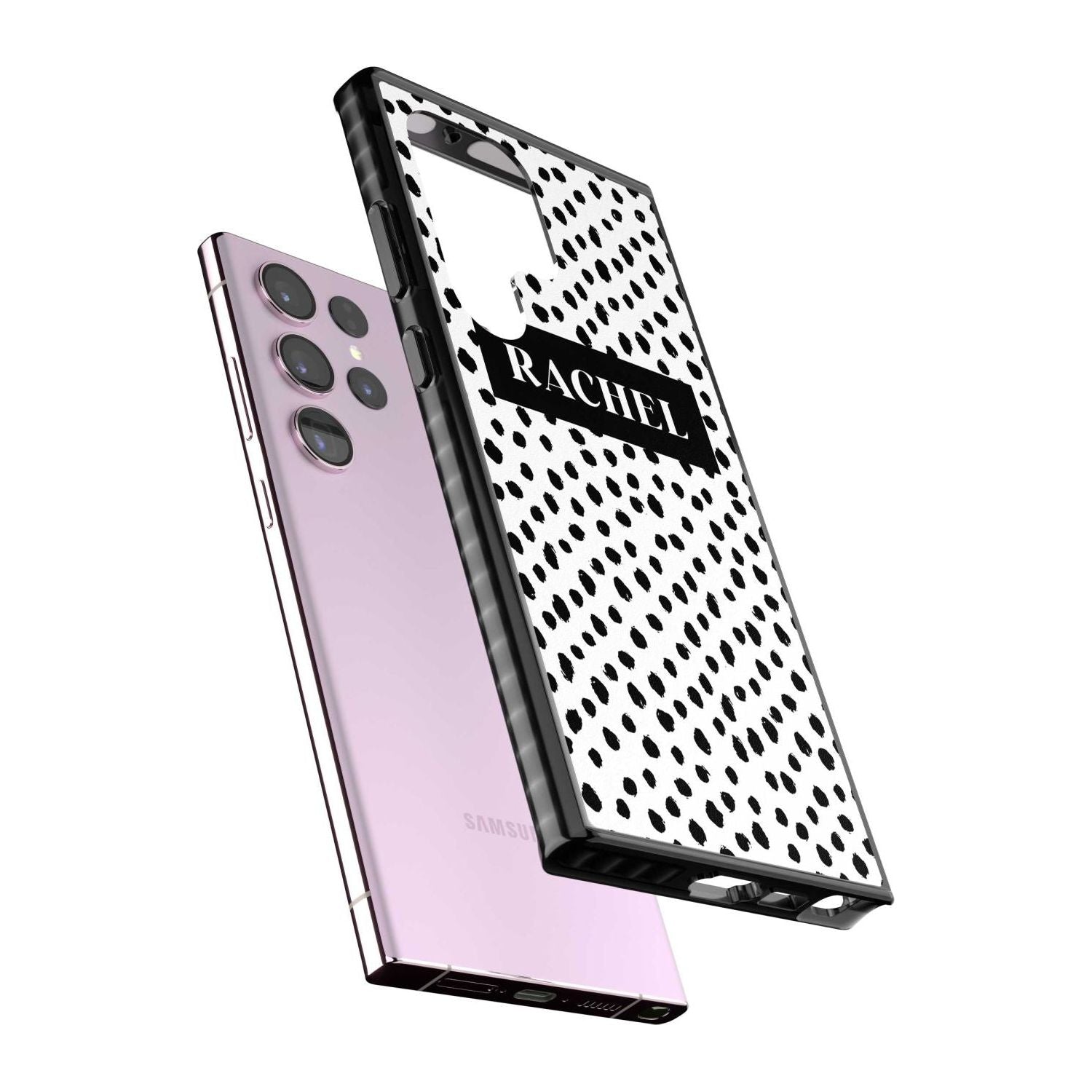 Personalised Black Bar & Dots Custom Phone Case iPhone 15 Pro Max / Black Impact Case,iPhone 15 Plus / Black Impact Case,iPhone 15 Pro / Black Impact Case,iPhone 15 / Black Impact Case,iPhone 15 Pro Max / Impact Case,iPhone 15 Plus / Impact Case,iPhone 15 Pro / Impact Case,iPhone 15 / Impact Case,iPhone 15 Pro Max / Magsafe Black Impact Case,iPhone 15 Plus / Magsafe Black Impact Case,iPhone 15 Pro / Magsafe Black Impact Case,iPhone 15 / Magsafe Black Impact Case,iPhone 14 Pro Max / Black Impact Case,iPhone