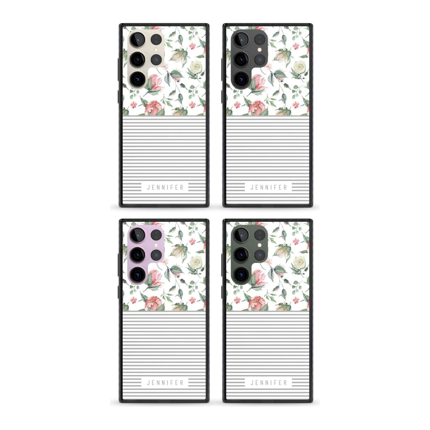 Personalised Light Floral Pattern & Stripes Custom Phone Case iPhone 15 Pro Max / Black Impact Case,iPhone 15 Plus / Black Impact Case,iPhone 15 Pro / Black Impact Case,iPhone 15 / Black Impact Case,iPhone 15 Pro Max / Impact Case,iPhone 15 Plus / Impact Case,iPhone 15 Pro / Impact Case,iPhone 15 / Impact Case,iPhone 15 Pro Max / Magsafe Black Impact Case,iPhone 15 Plus / Magsafe Black Impact Case,iPhone 15 Pro / Magsafe Black Impact Case,iPhone 15 / Magsafe Black Impact Case,iPhone 14 Pro Max / Black Impac