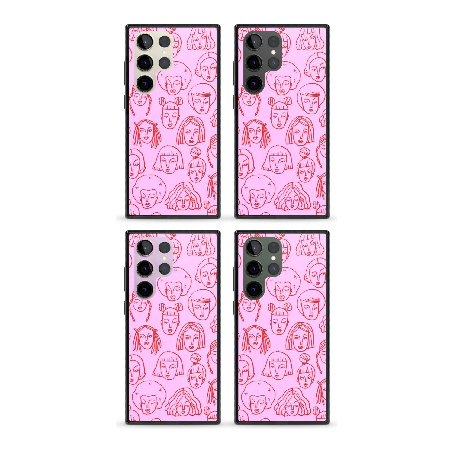 Girl Portrait Doodles in Pink & Red Phone Case iPhone 15 Pro Max / Black Impact Case,iPhone 15 Plus / Black Impact Case,iPhone 15 Pro / Black Impact Case,iPhone 15 / Black Impact Case,iPhone 15 Pro Max / Impact Case,iPhone 15 Plus / Impact Case,iPhone 15 Pro / Impact Case,iPhone 15 / Impact Case,iPhone 15 Pro Max / Magsafe Black Impact Case,iPhone 15 Plus / Magsafe Black Impact Case,iPhone 15 Pro / Magsafe Black Impact Case,iPhone 15 / Magsafe Black Impact Case,iPhone 14 Pro Max / Black Impact Case,iPhone 1