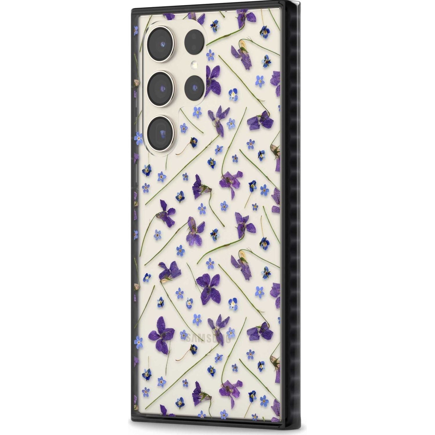 Pressed Violet Flower