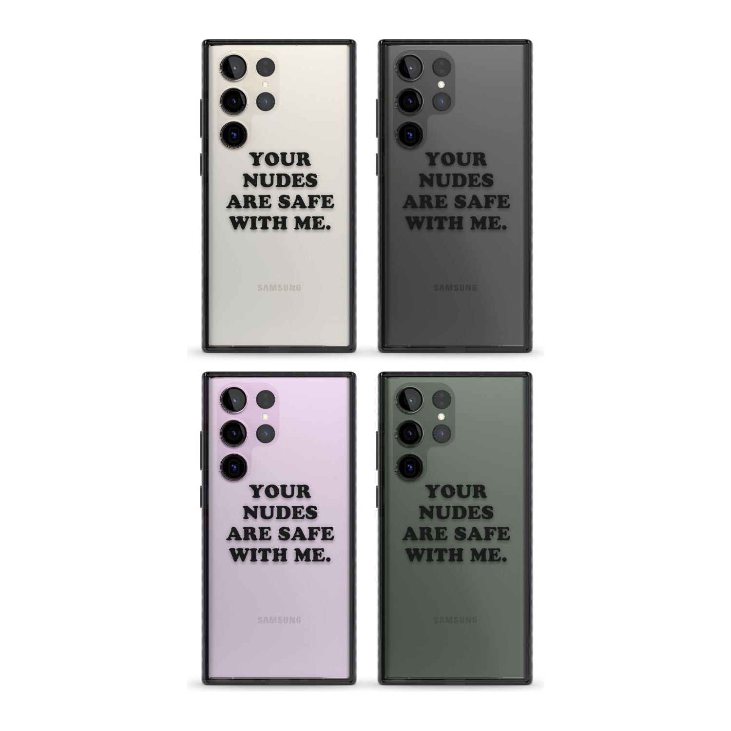 Your Nudes Are Safe Black