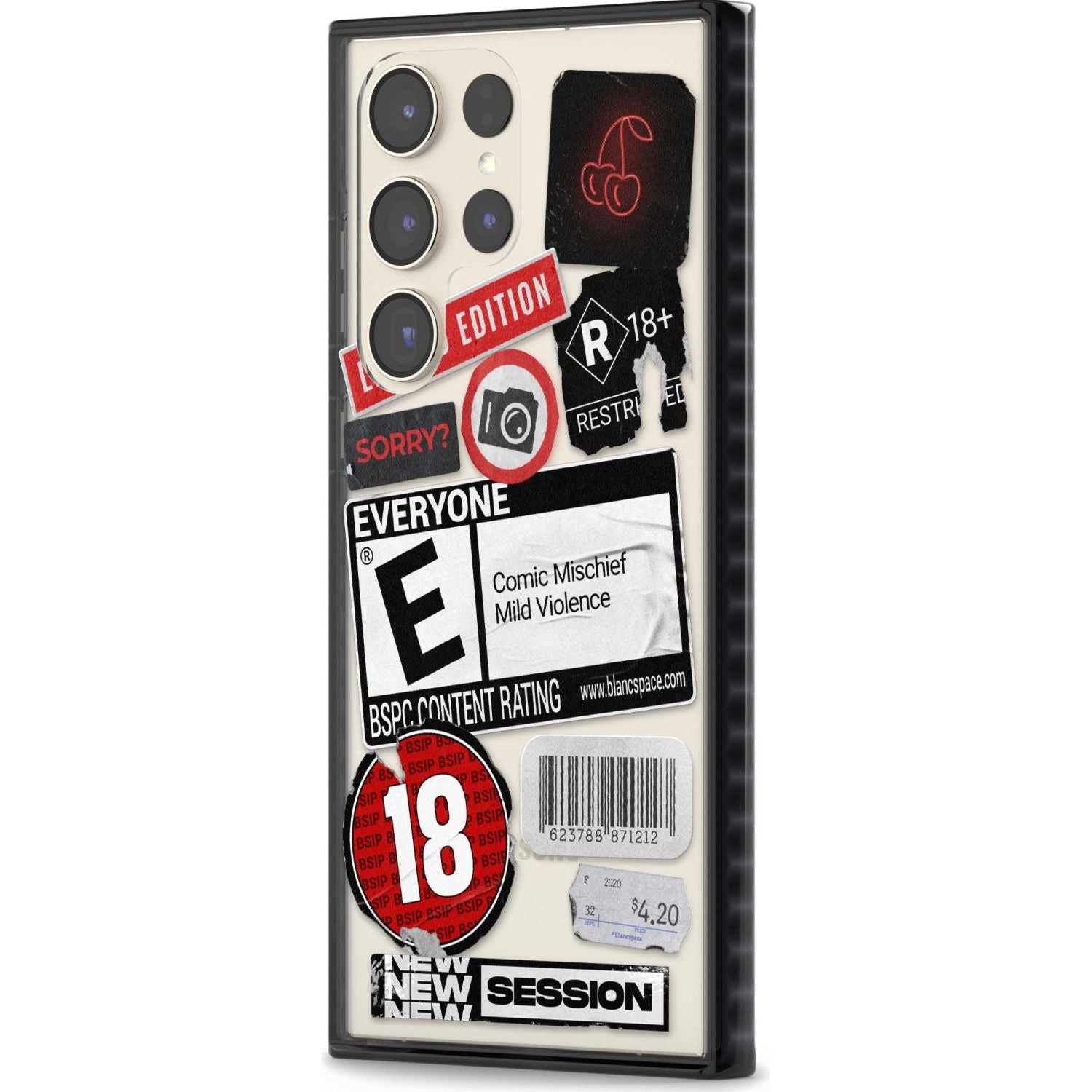 Rated 18+ Sticker Mix