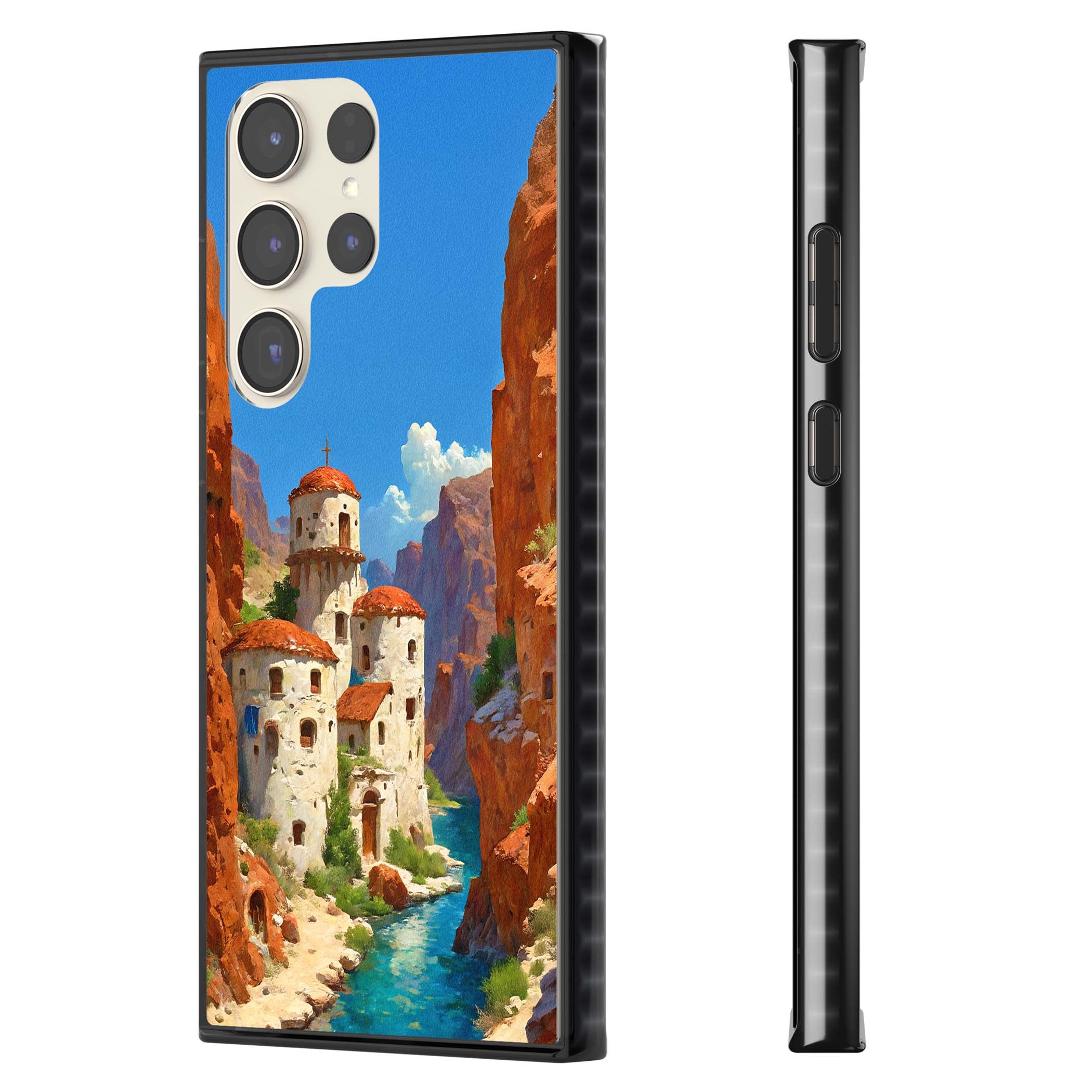 Canyon Haven for her iPhone case | Black Impact case for Samsung Galaxy S24 Ultra, Samsung Galaxy S23 Ultra, Samsung Galaxy S22 Ultra