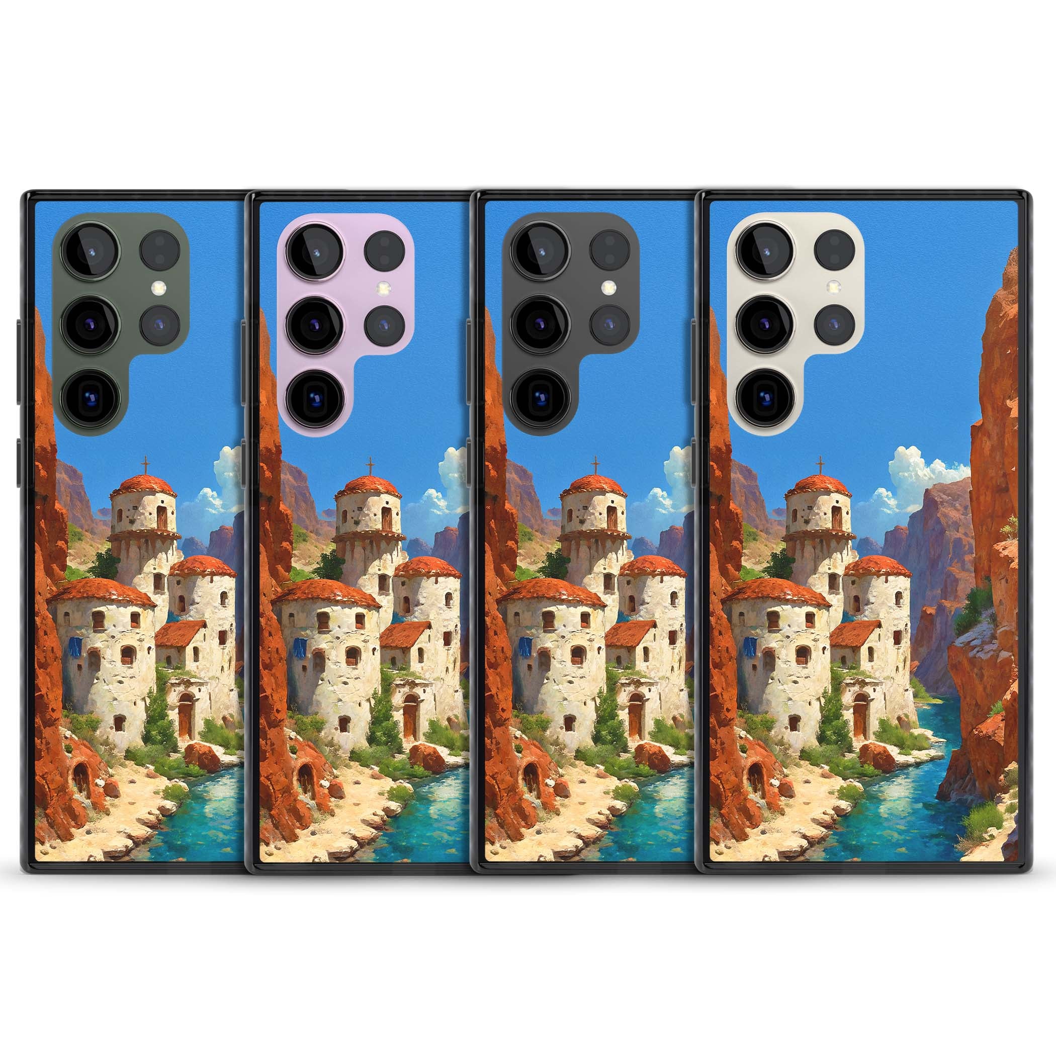 Canyon Haven for her iPhone case | Black Impact case for Samsung Galaxy S24 Ultra, Samsung Galaxy S23 Ultra, Samsung Galaxy S22 Ultra