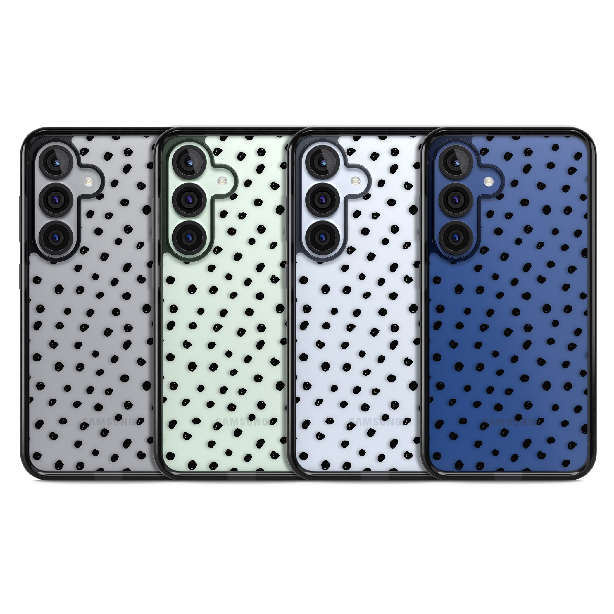 Messy Black Dot Pattern