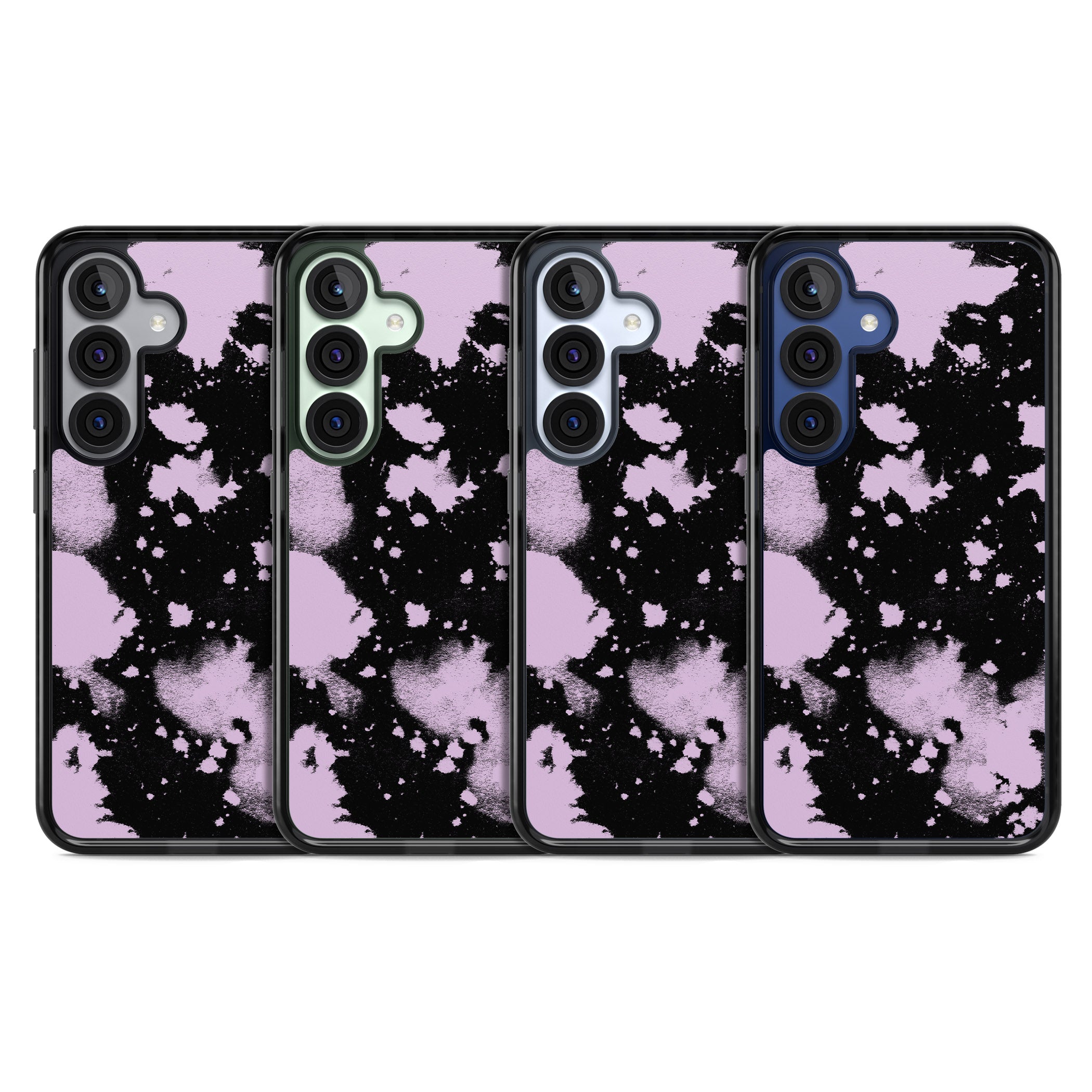 Pink & Black Acid Wash Tie Dye