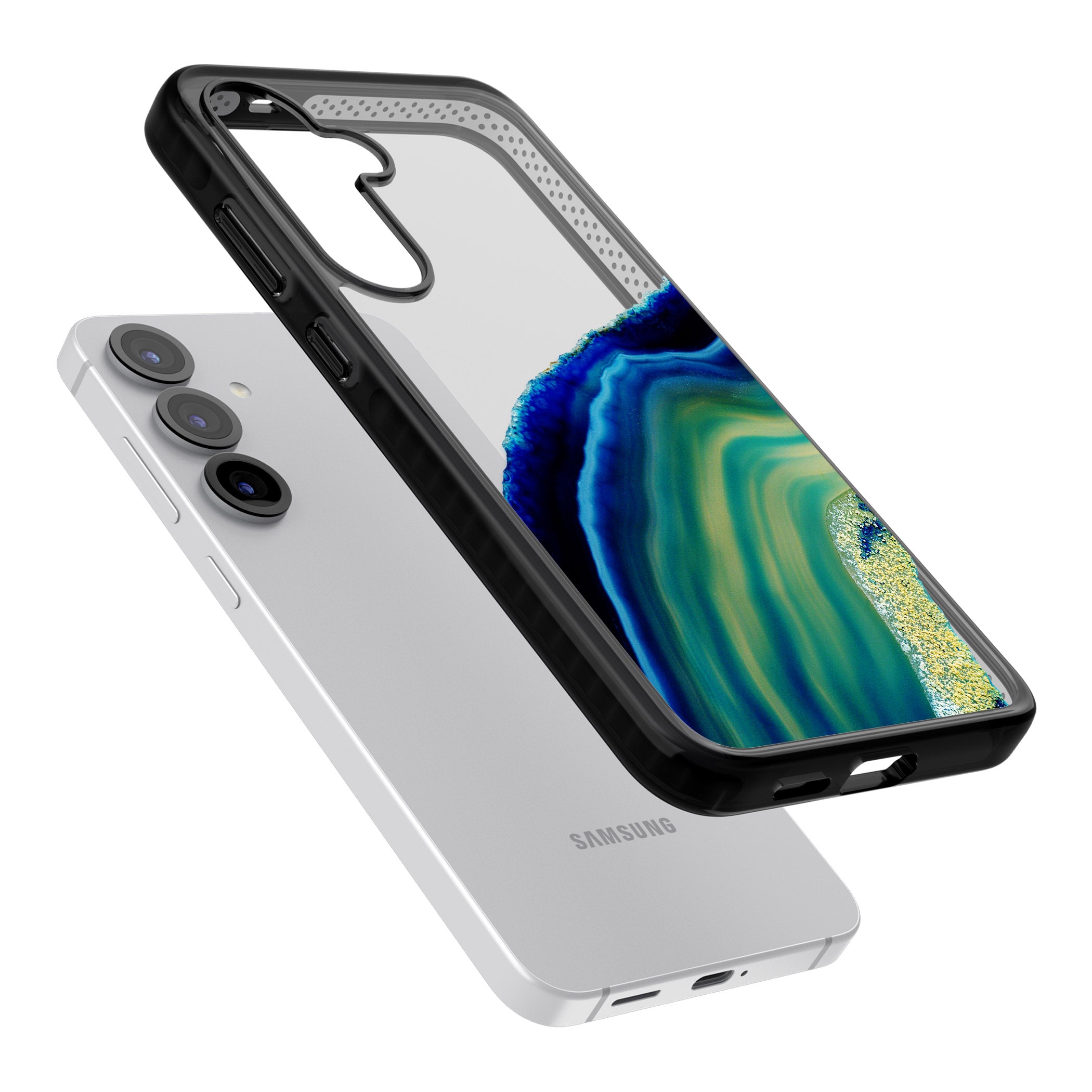 Green & Blue Emerald Geode