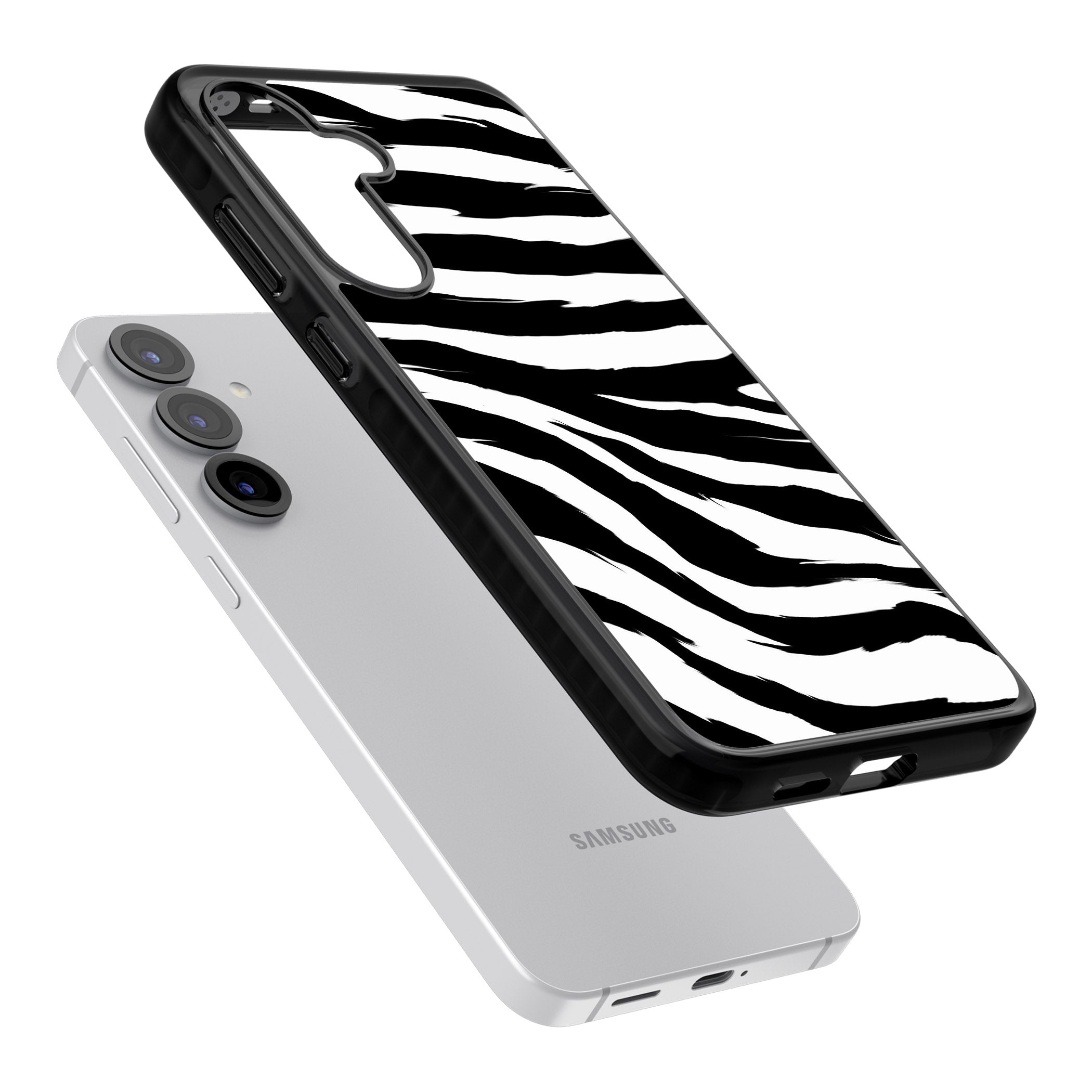 Black Zebra Print