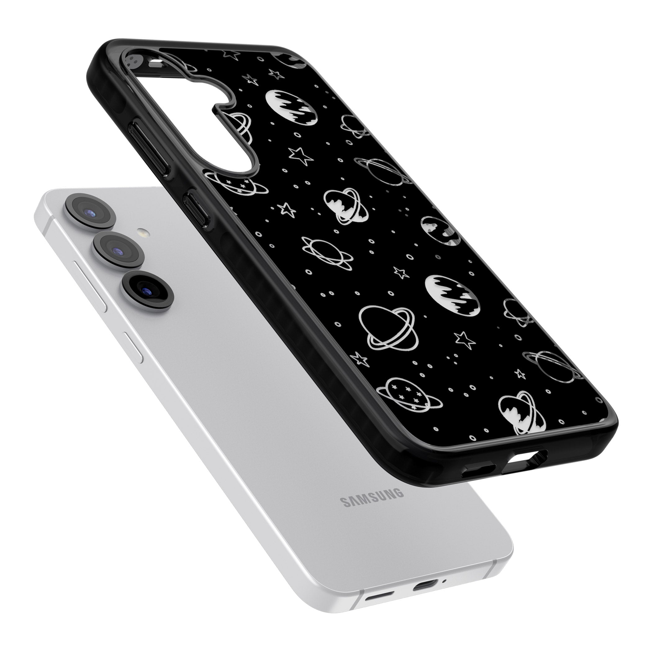 Cosmic Sketch Clear Black