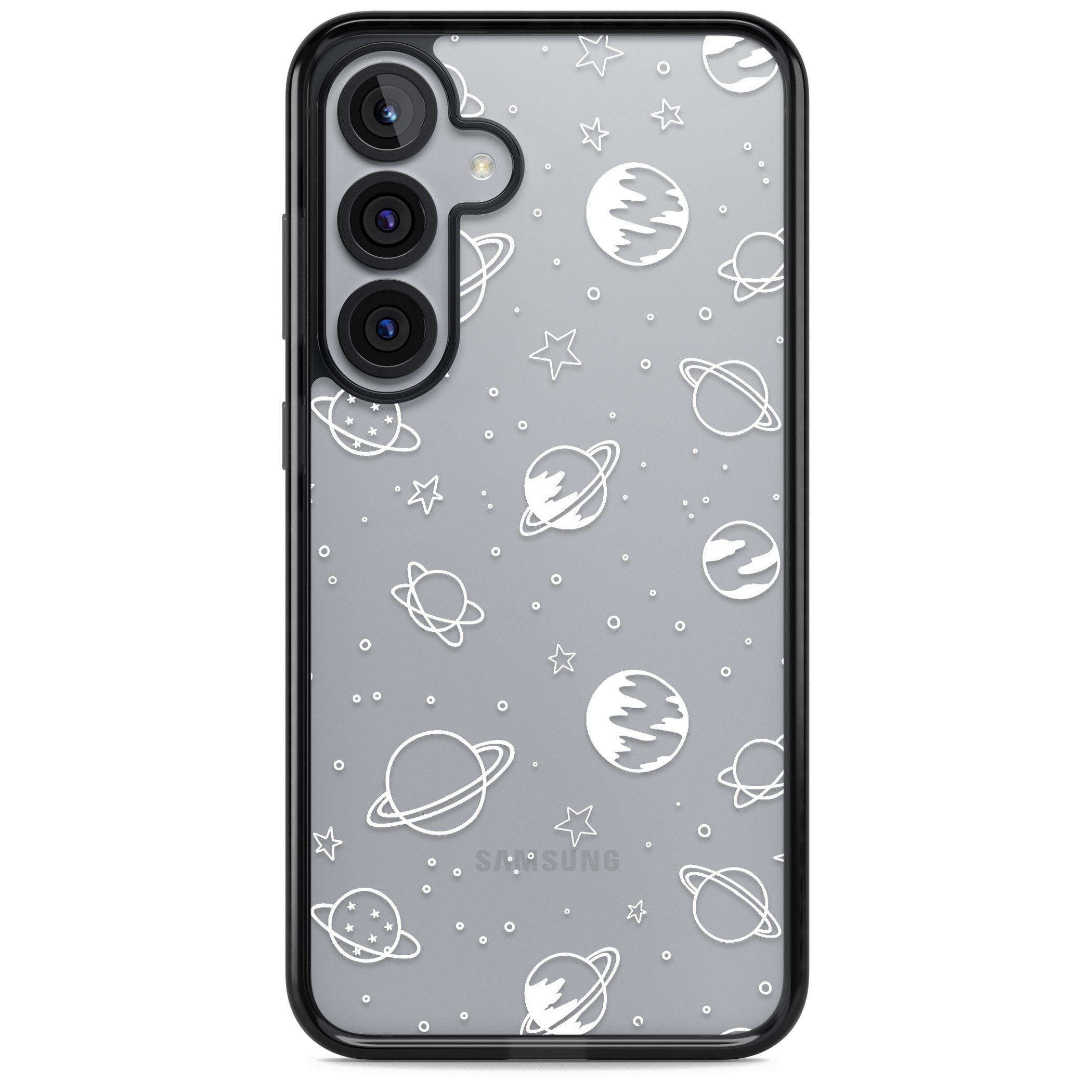 Cosmic Sketch White Clear