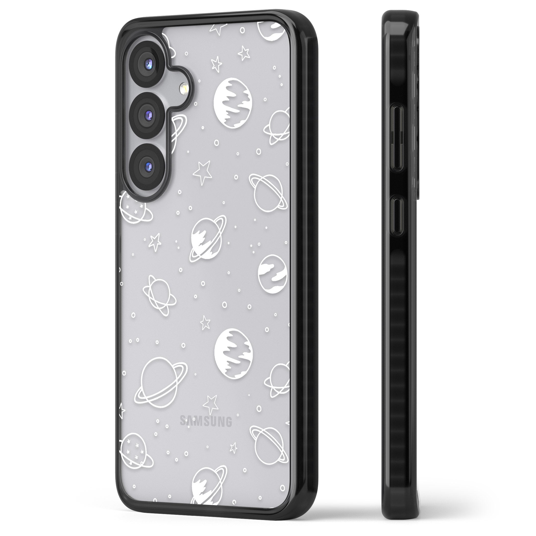 Cosmic Sketch White Clear