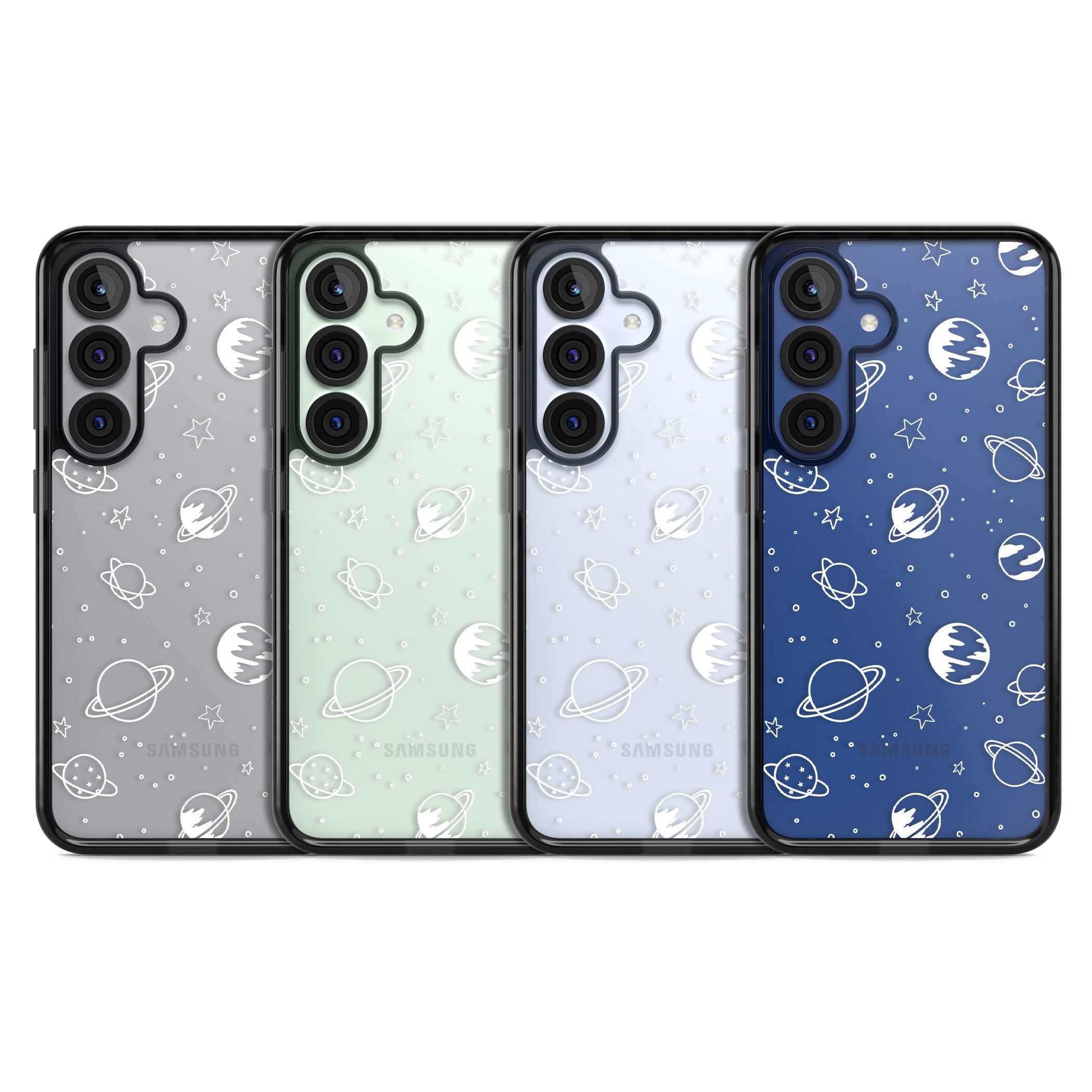 Cosmic Sketch White Clear