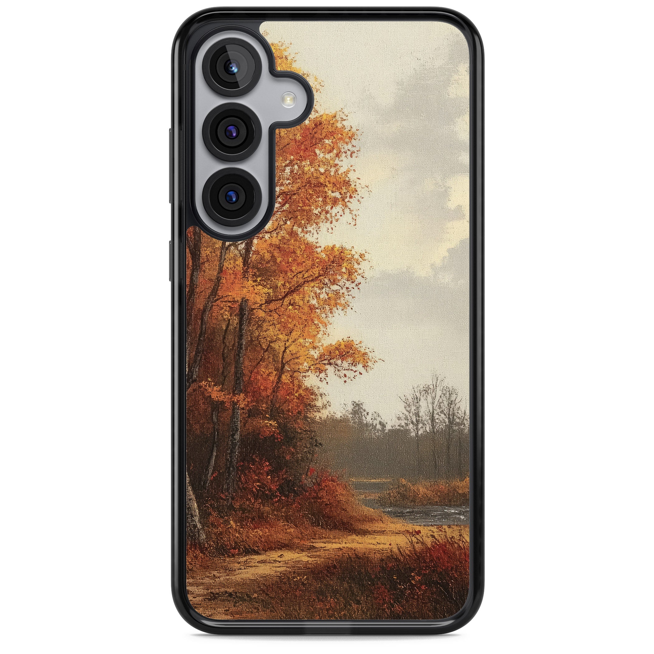 Vintage Autumn Oil Painting